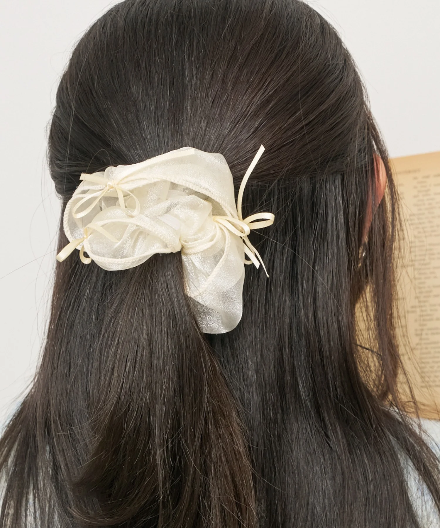 LスケリボンBIGシュシュ - Image 5