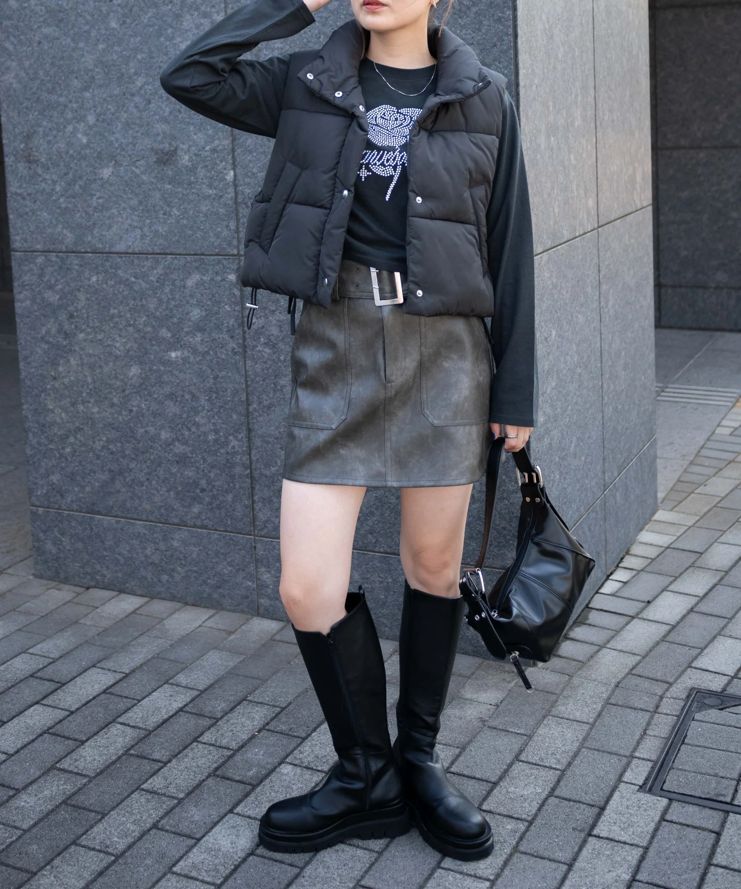 パディングショートベスト - Image 10