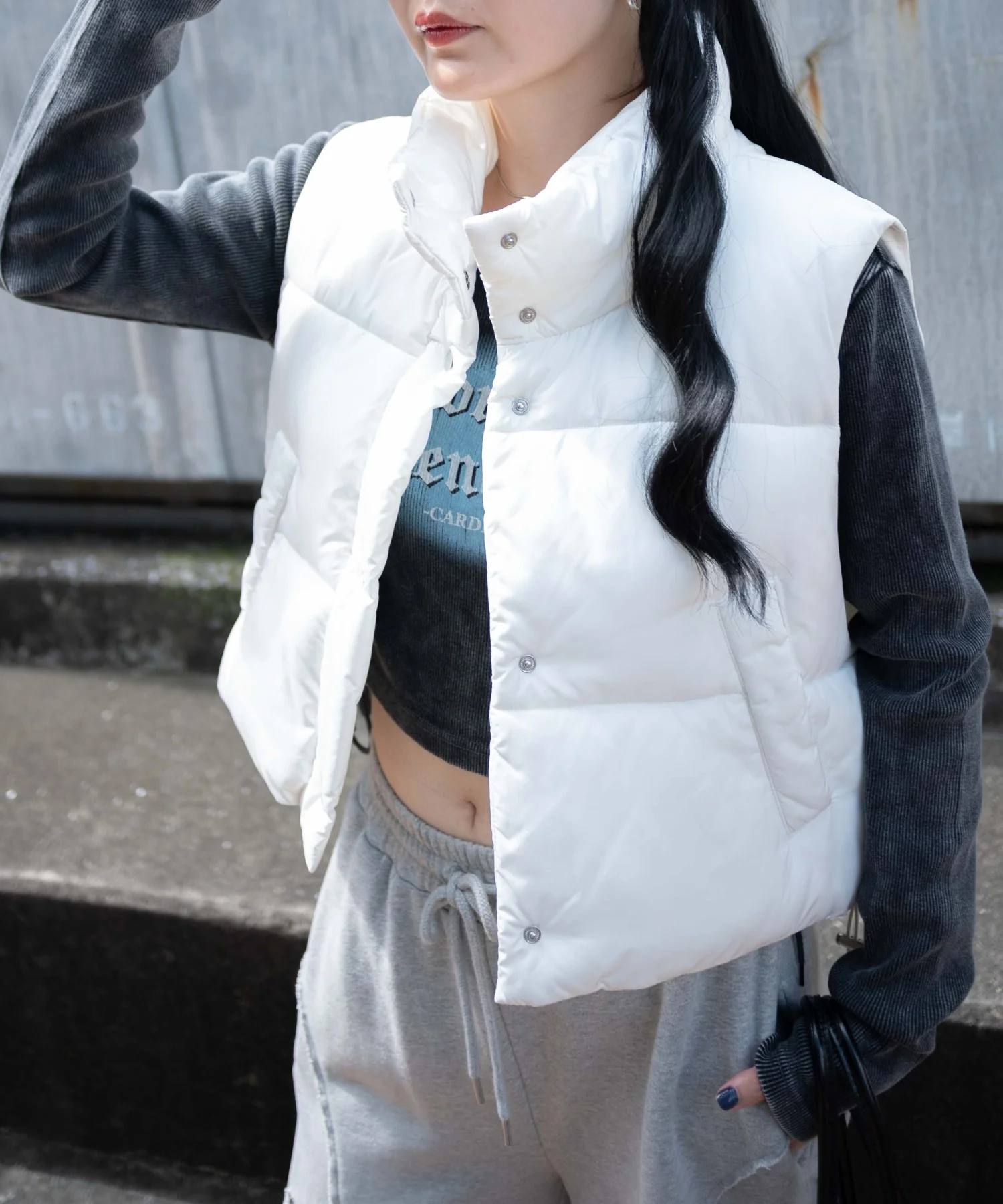 パディングショートベスト - Image 12