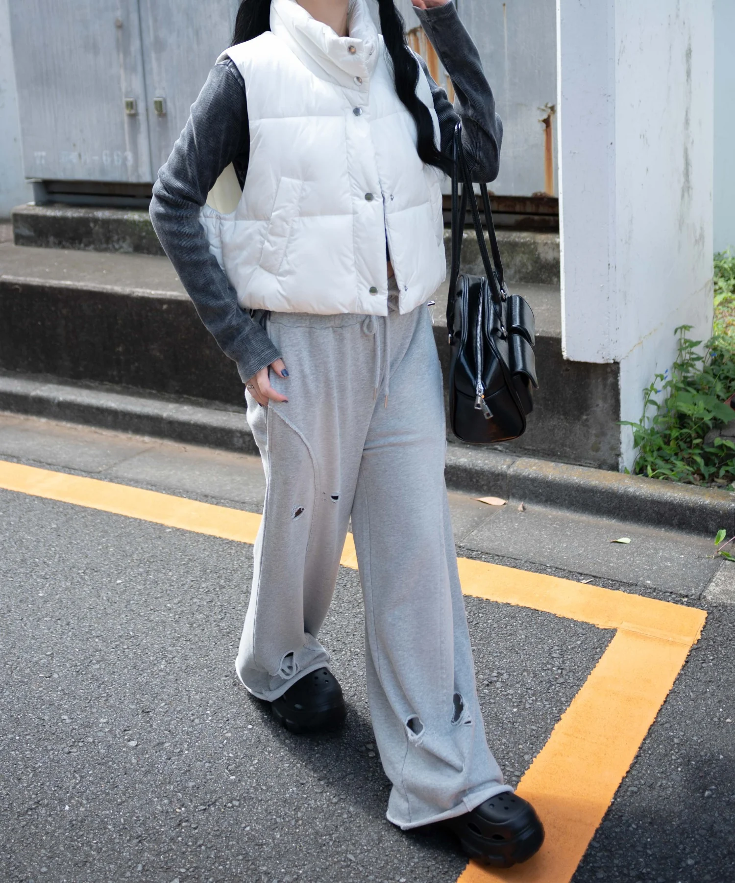 パディングショートベスト - Image 16