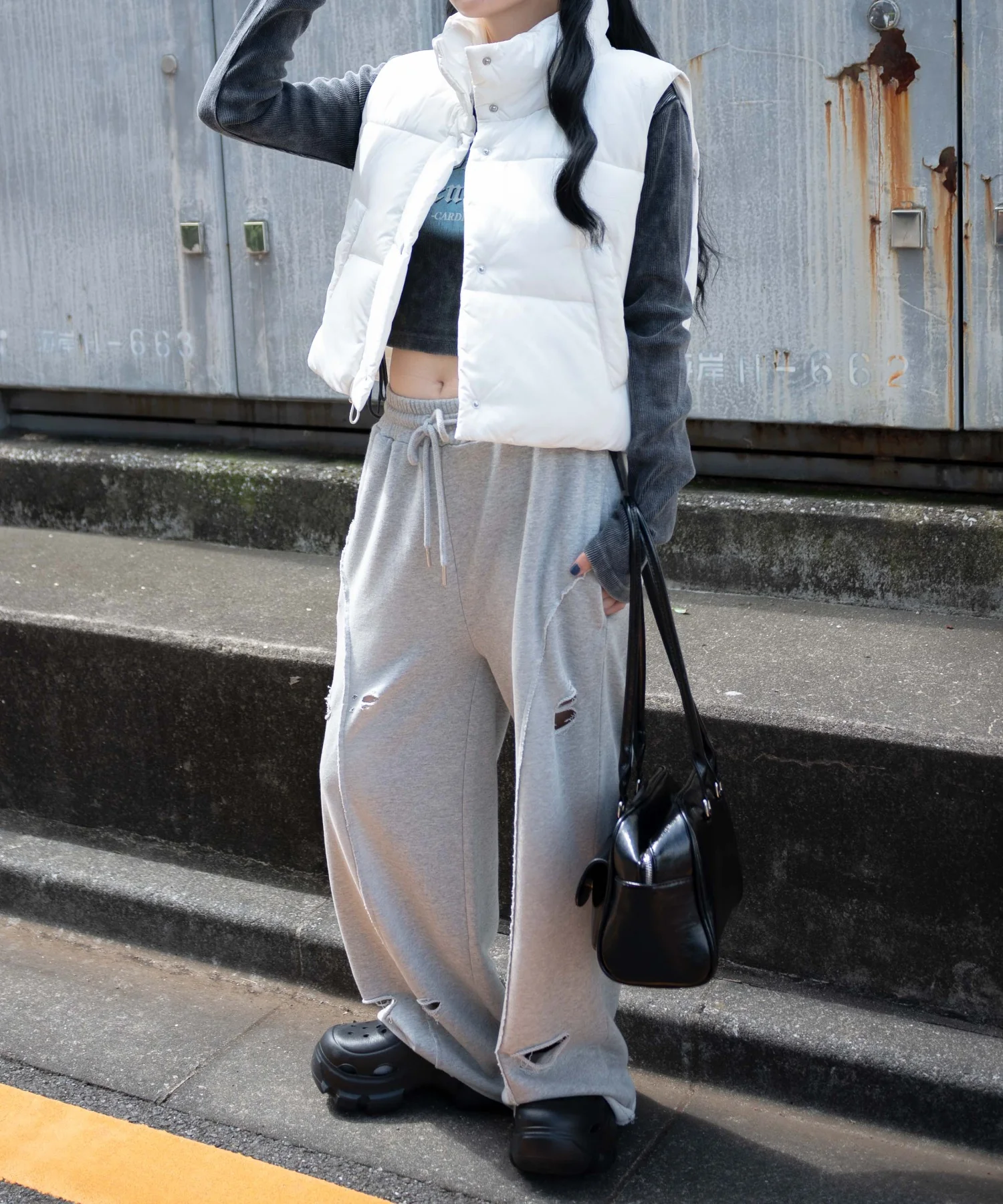 パディングショートベスト - Image 4