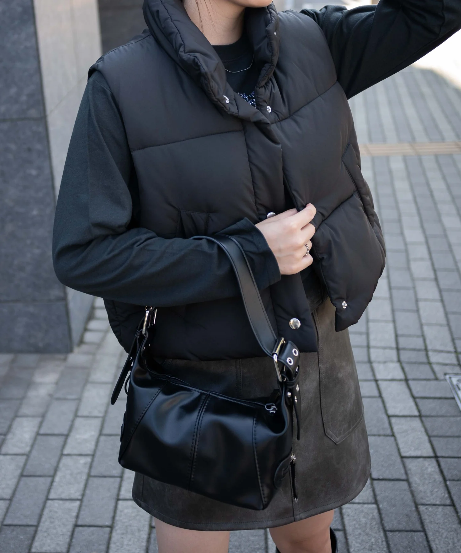 パディングショートベスト - Image 5