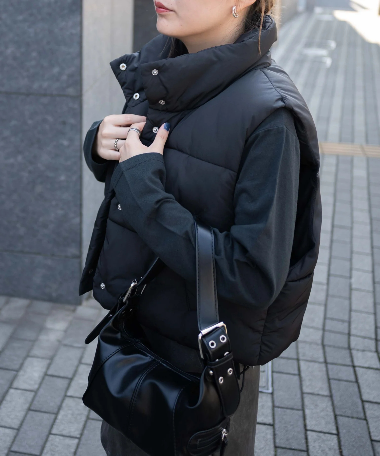 パディングショートベスト - Image 6