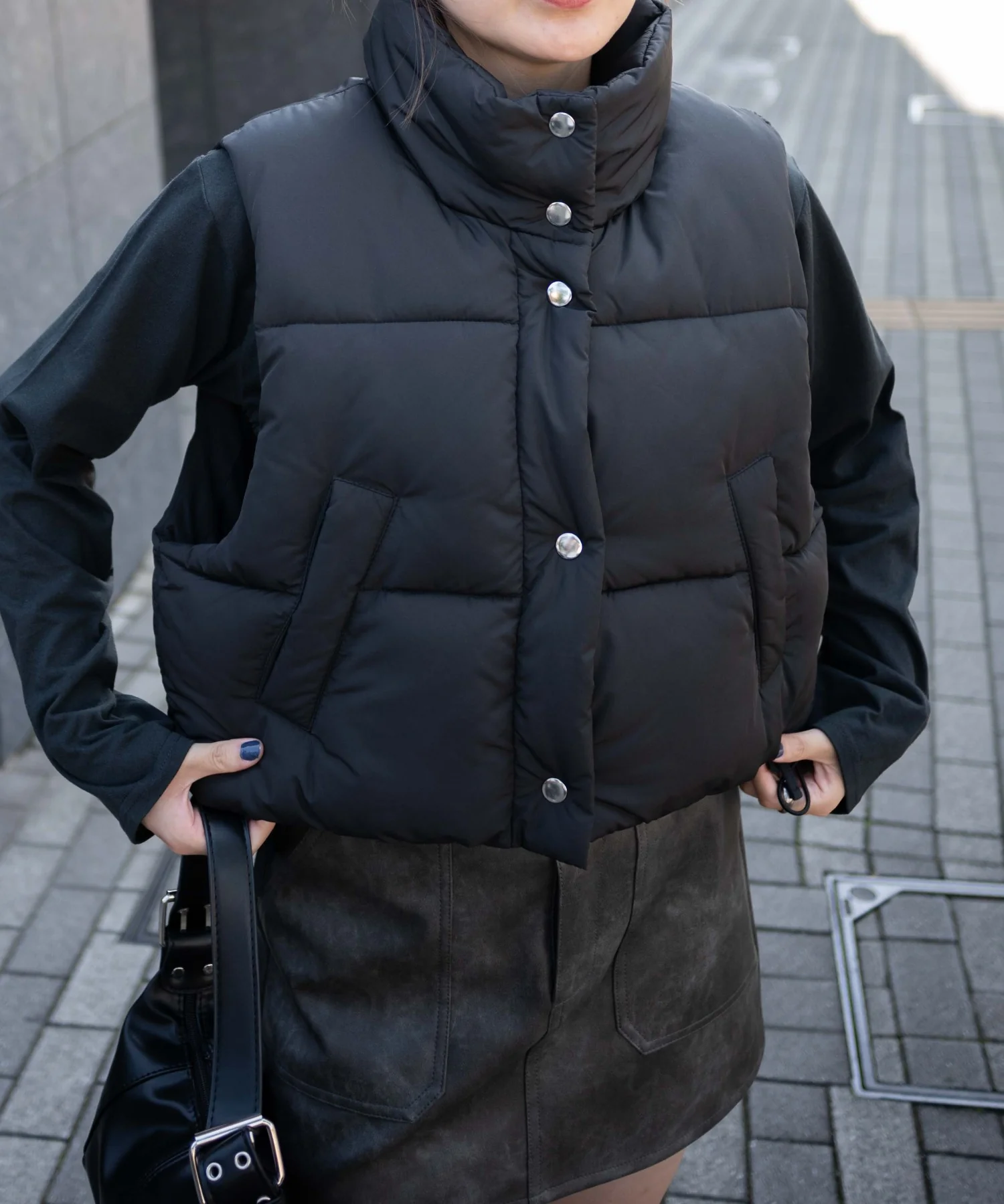 パディングショートベスト - Image 8