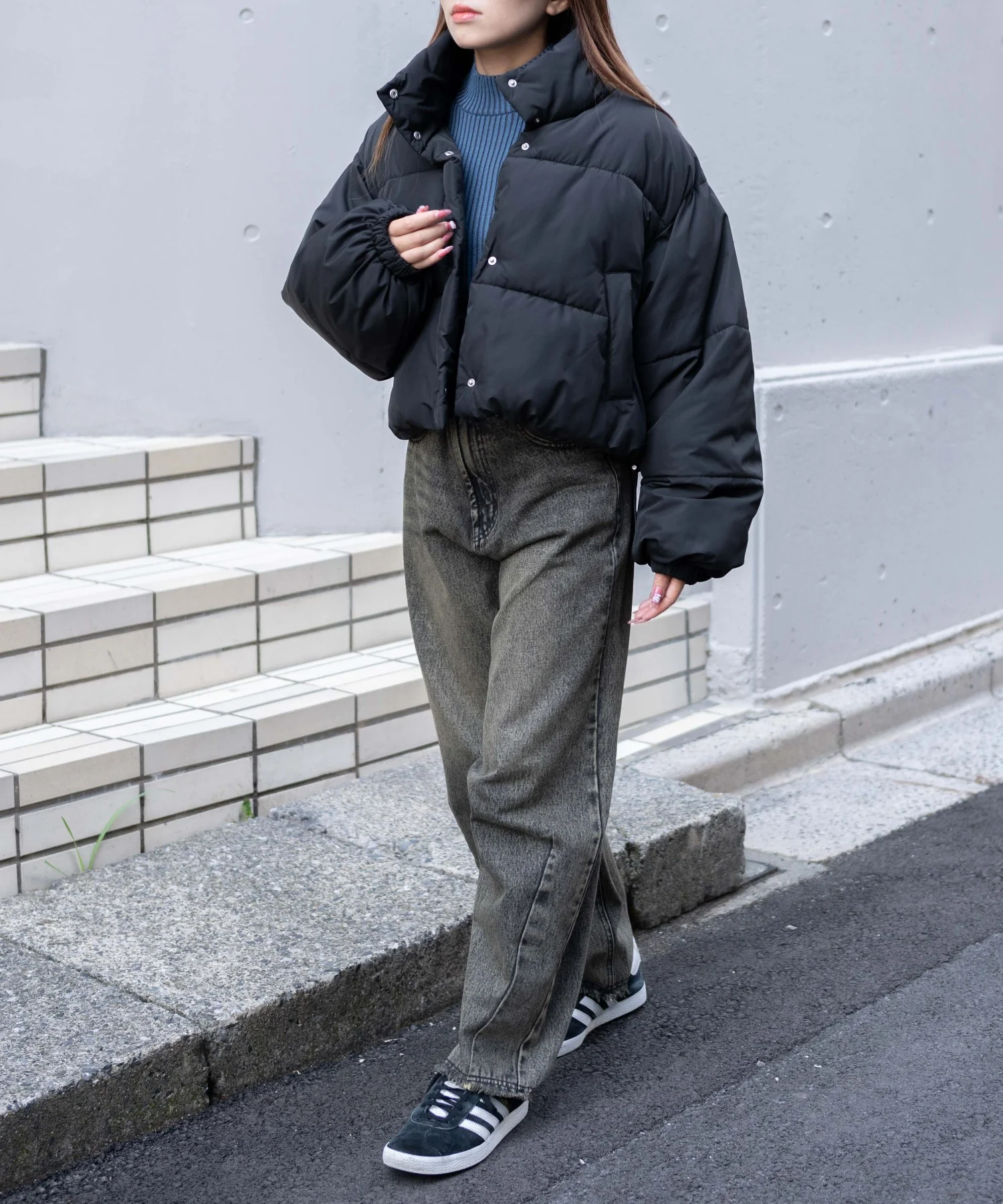 パディングショートブルゾン - Image 10