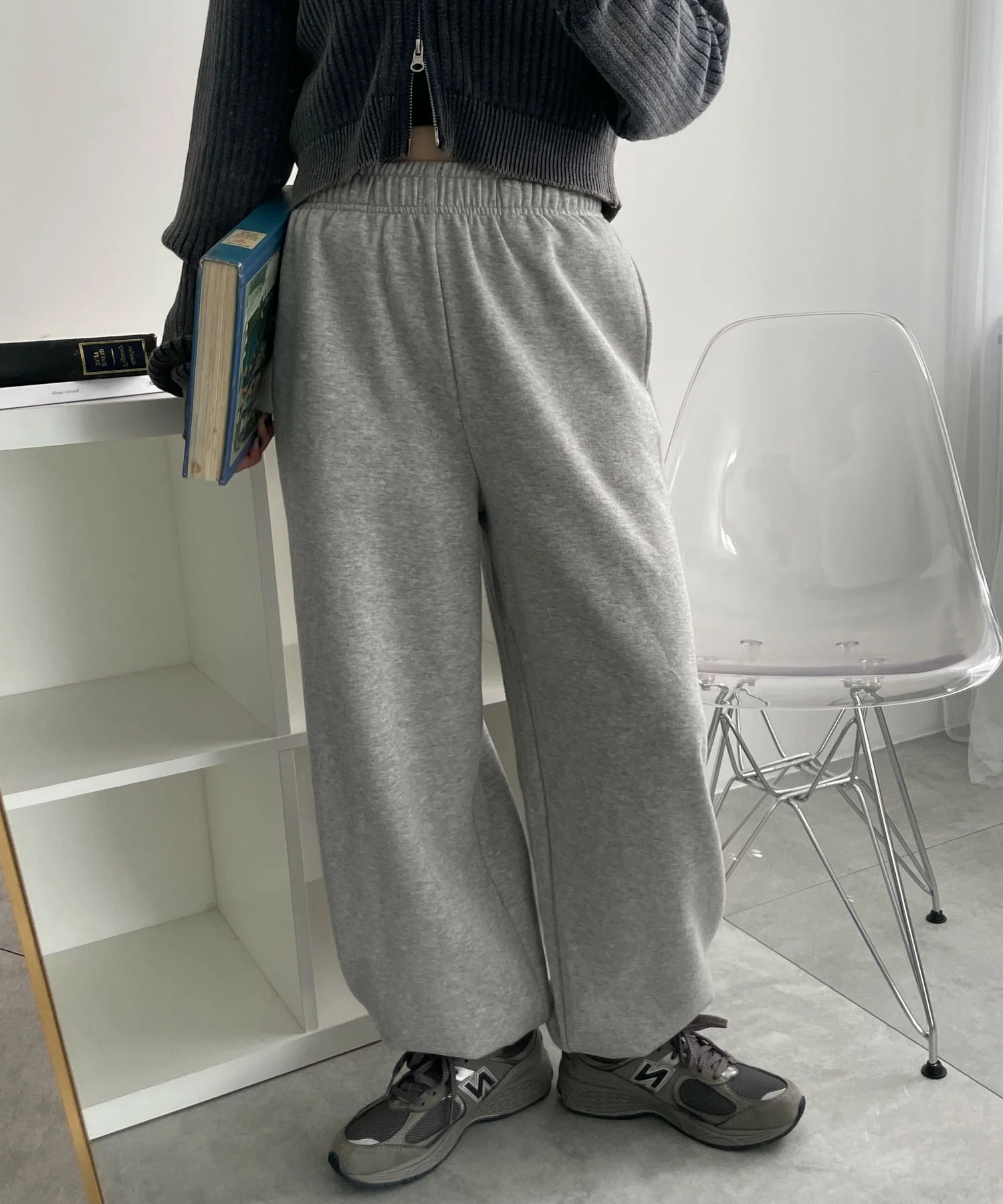裏起毛スウェットジョガーパンツ - Image 11