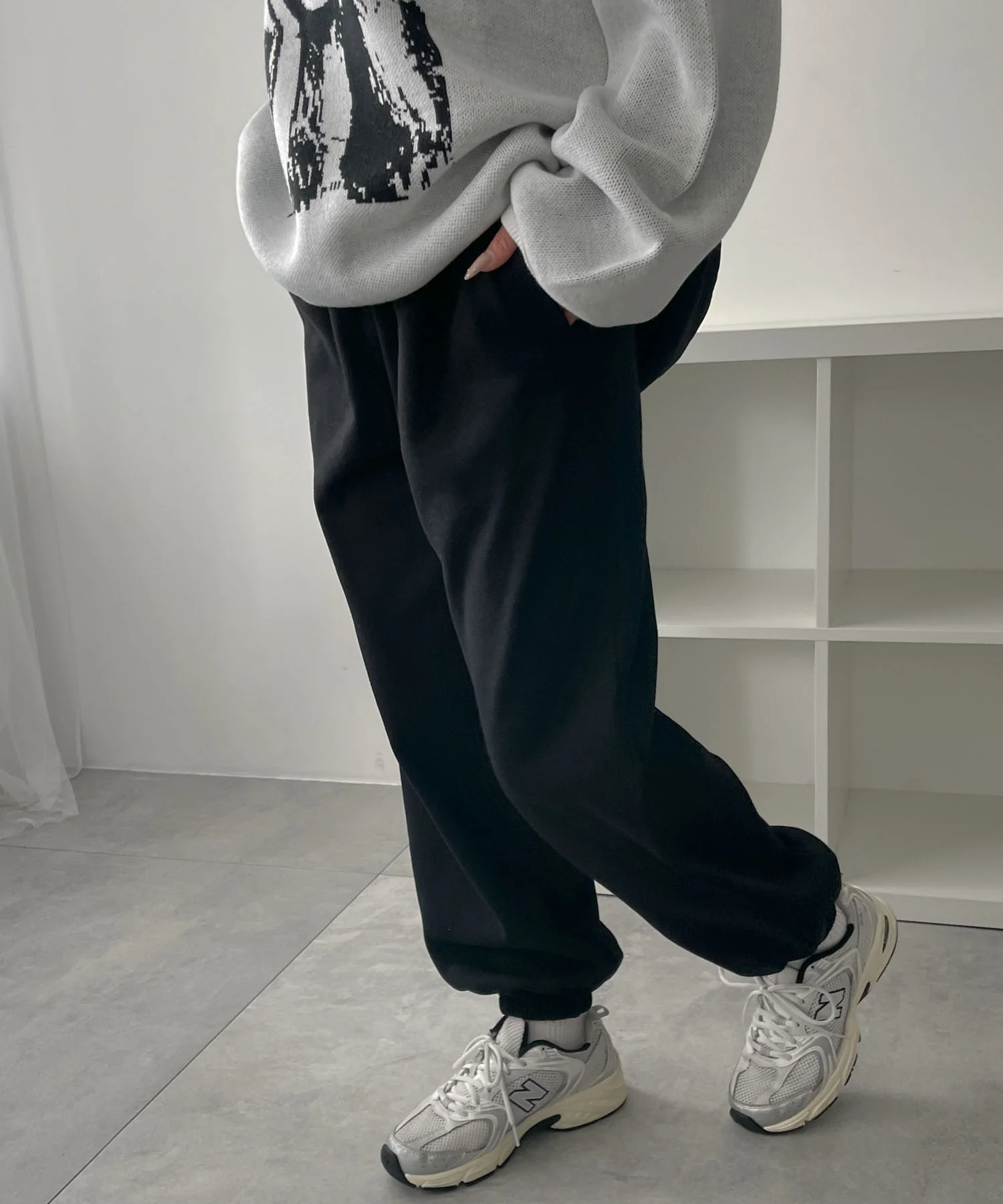 裏起毛スウェットジョガーパンツ - Image 13