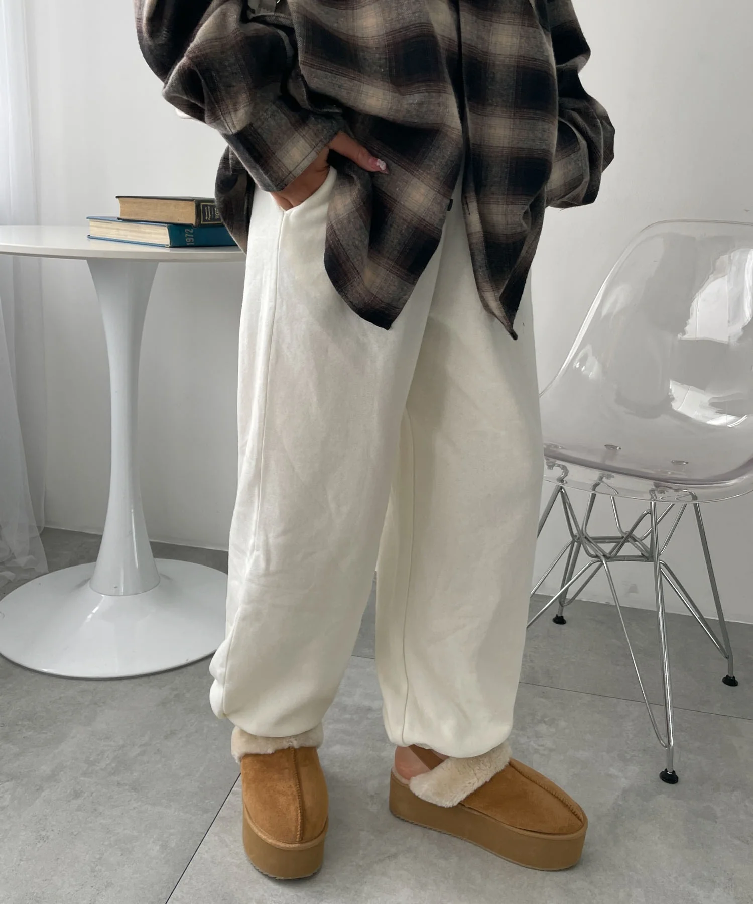裏起毛スウェットジョガーパンツ - Image 18