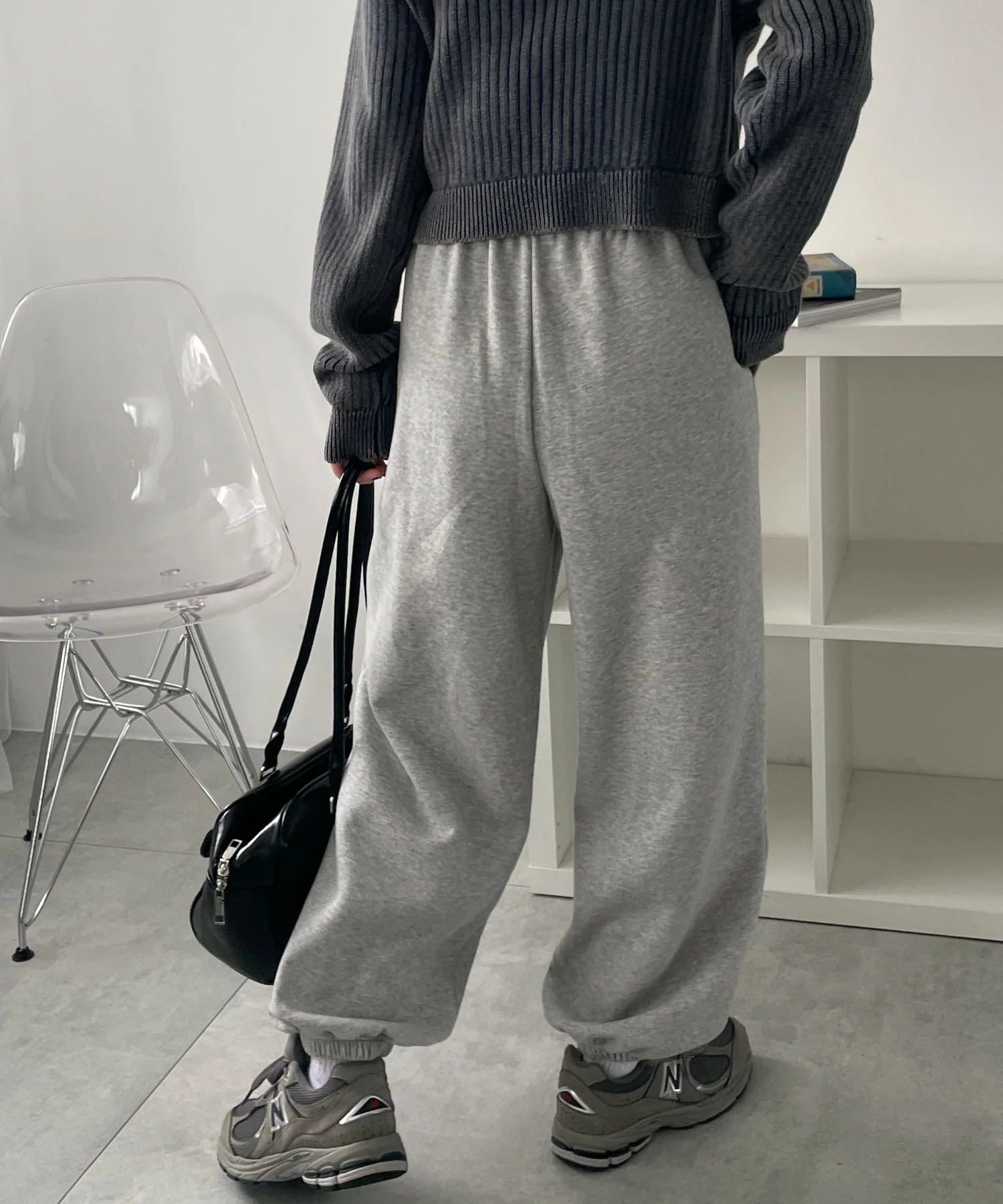 裏起毛スウェットジョガーパンツ - Image 8