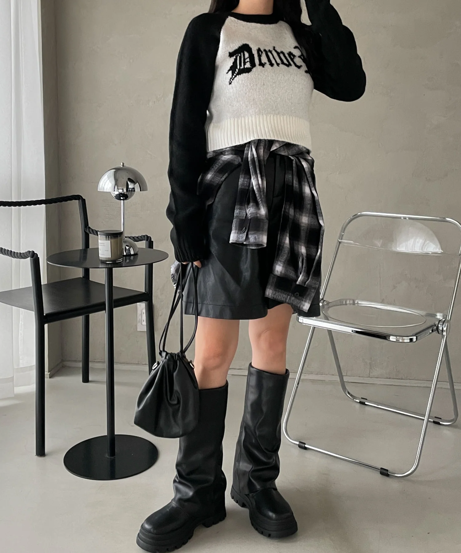 フラッフィーグラフィックちびニット - Image 12