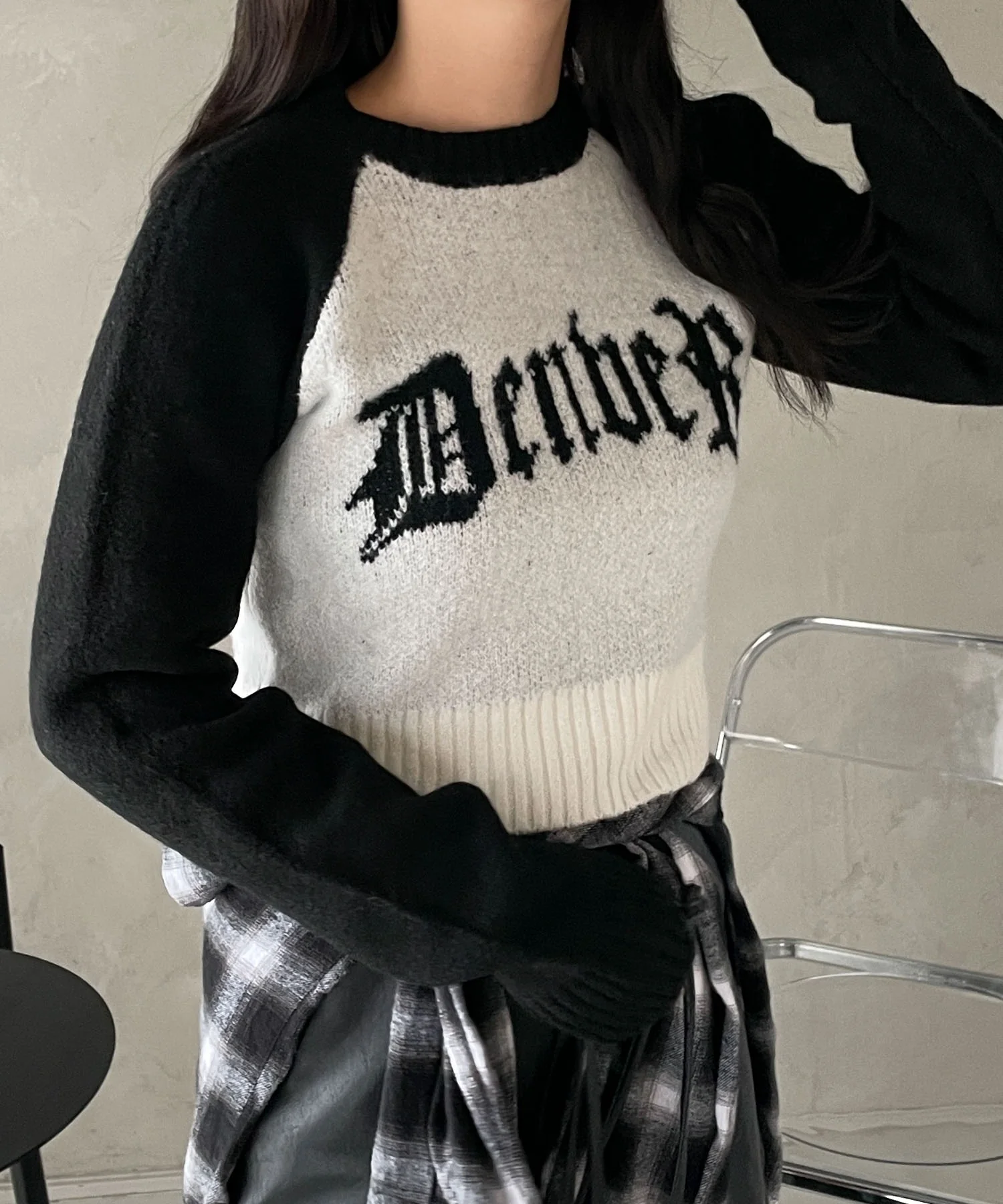 フラッフィーグラフィックちびニット - Image 18