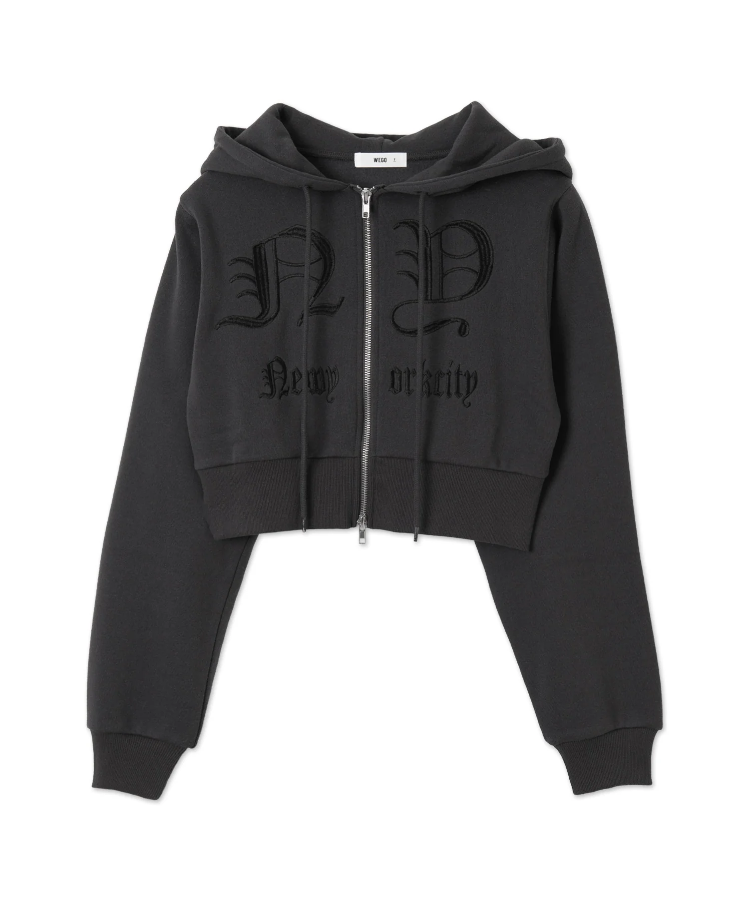 グラフィック裏起毛ショートZIPパーカー - Image 18