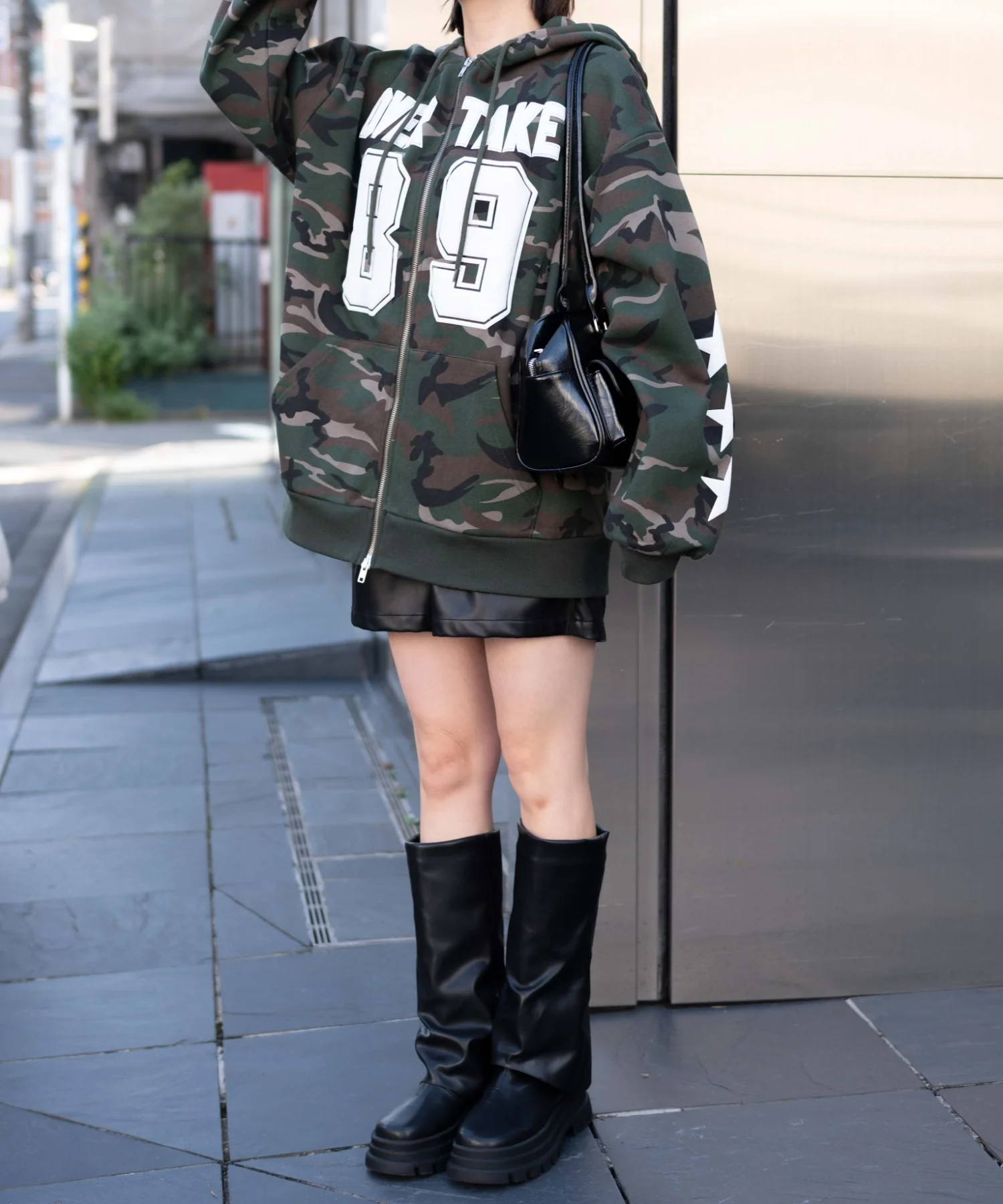 ナンバリング裏起毛BIGジップパーカー - Image 18