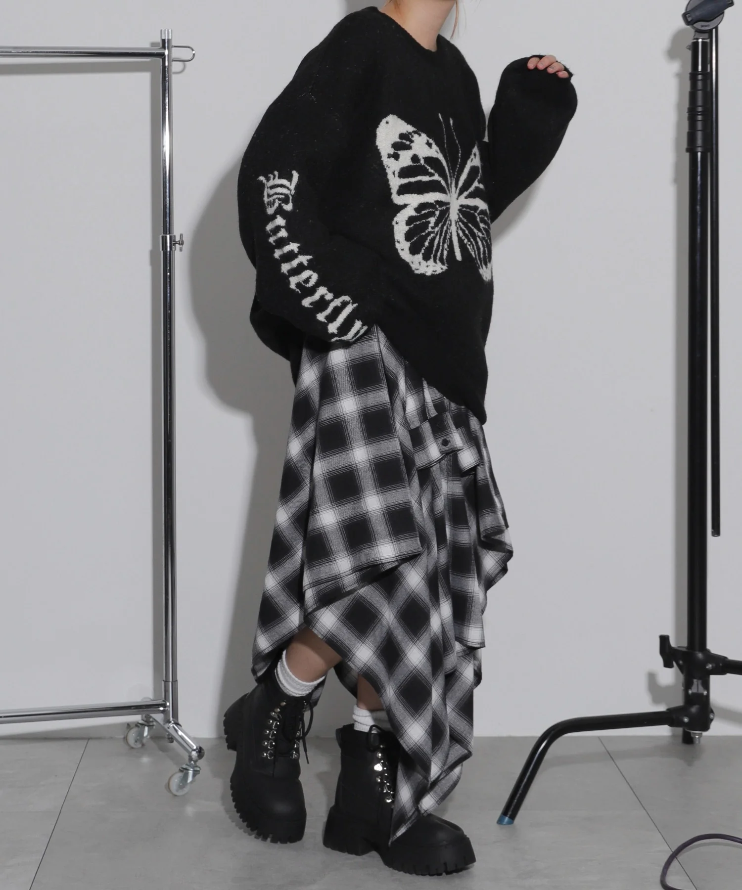 モチーフグラフィックフラッフィーニットプルオーバー - Image 33