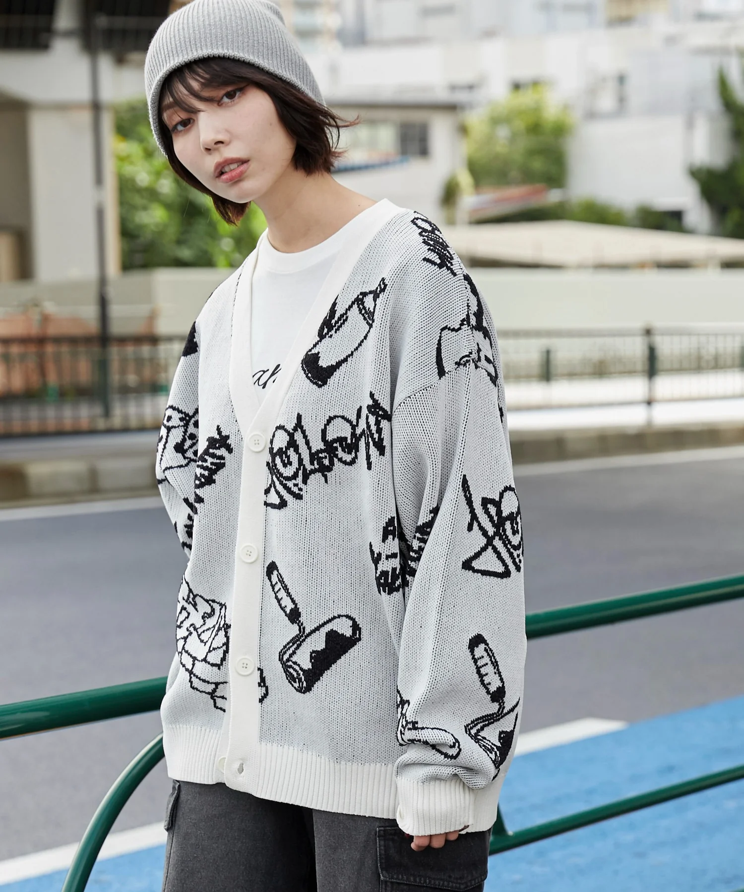 ベロアモールグラフィティカーディガン - Image 18
