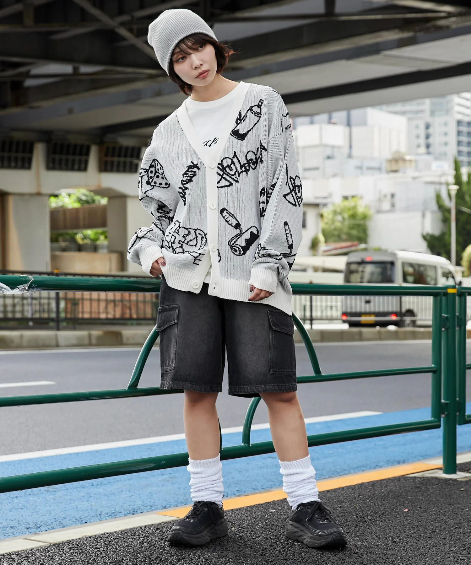 ベロアモールグラフィティカーディガン - Image 20