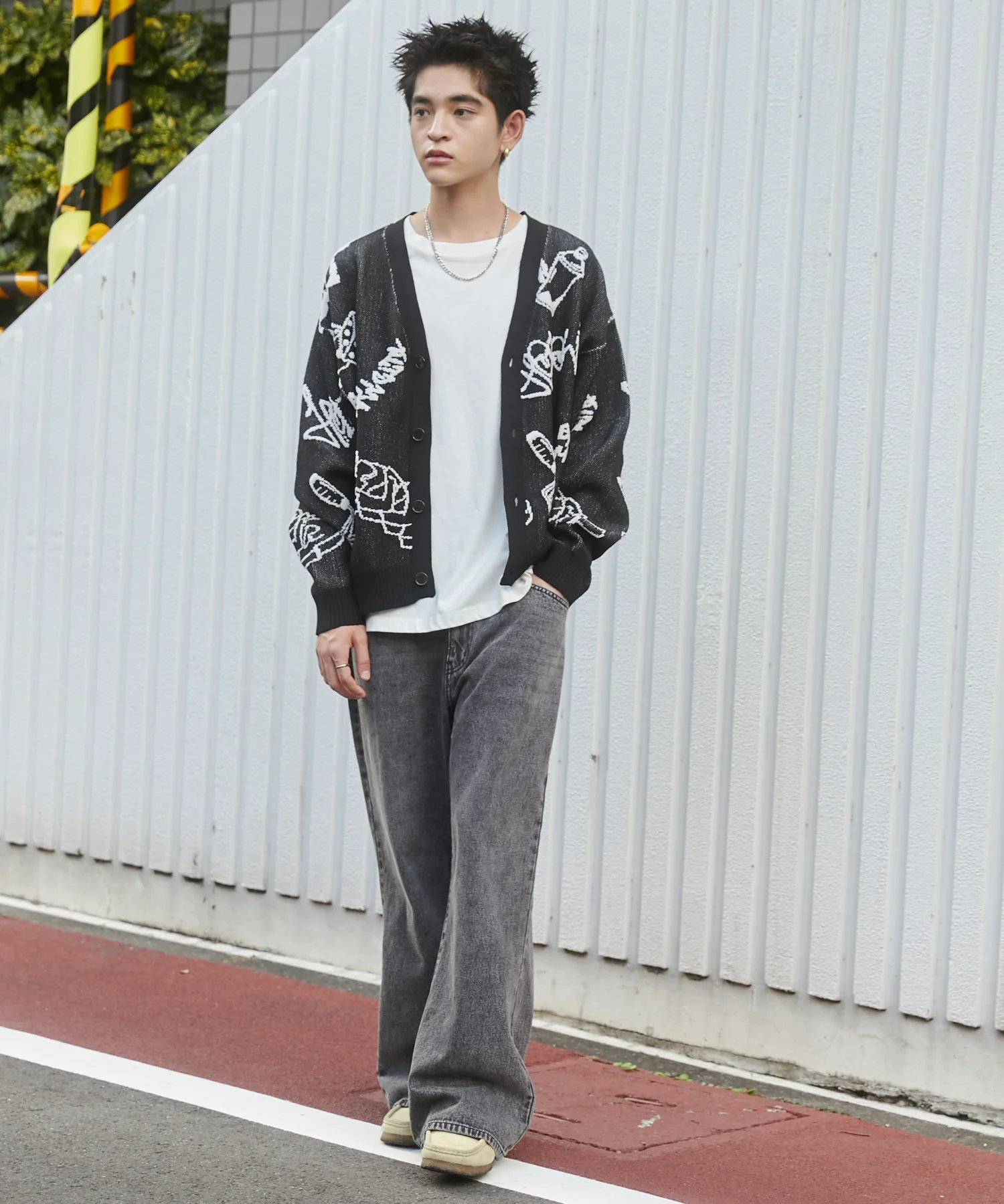 ベロアモールグラフィティカーディガン - Image 3
