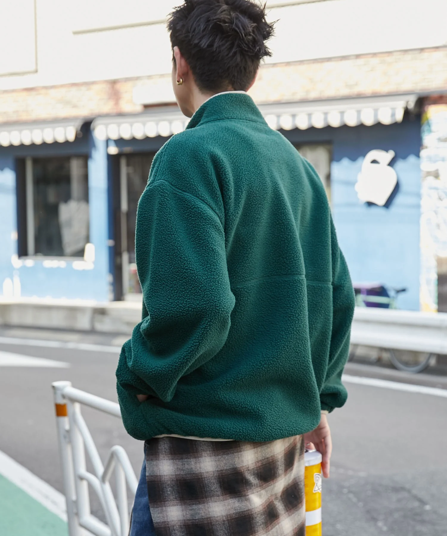 フリース ハーフZIPプルオーバー - Image 12