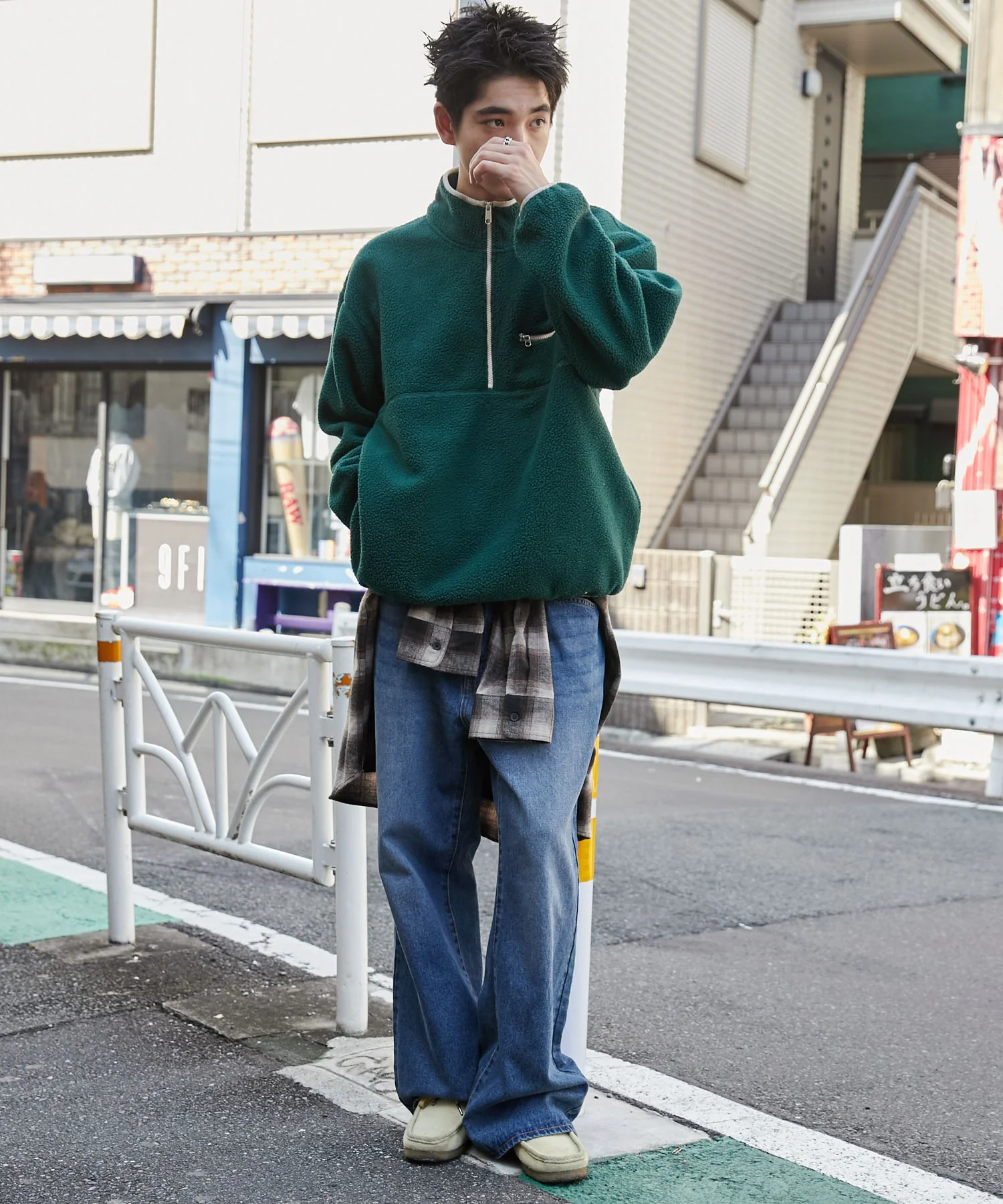 フリース ハーフZIPプルオーバー - Image 14