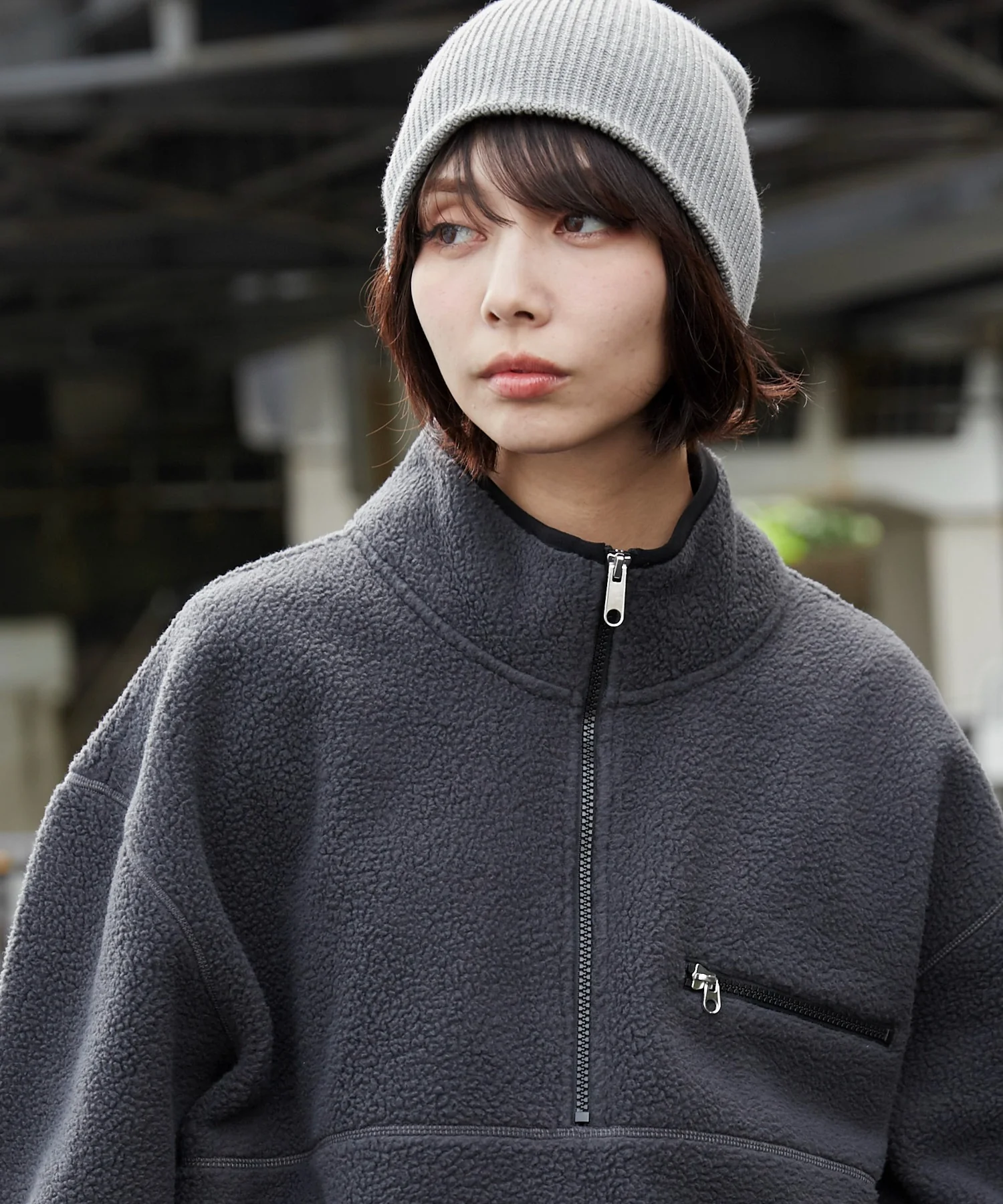 フリース ハーフZIPプルオーバー - Image 26