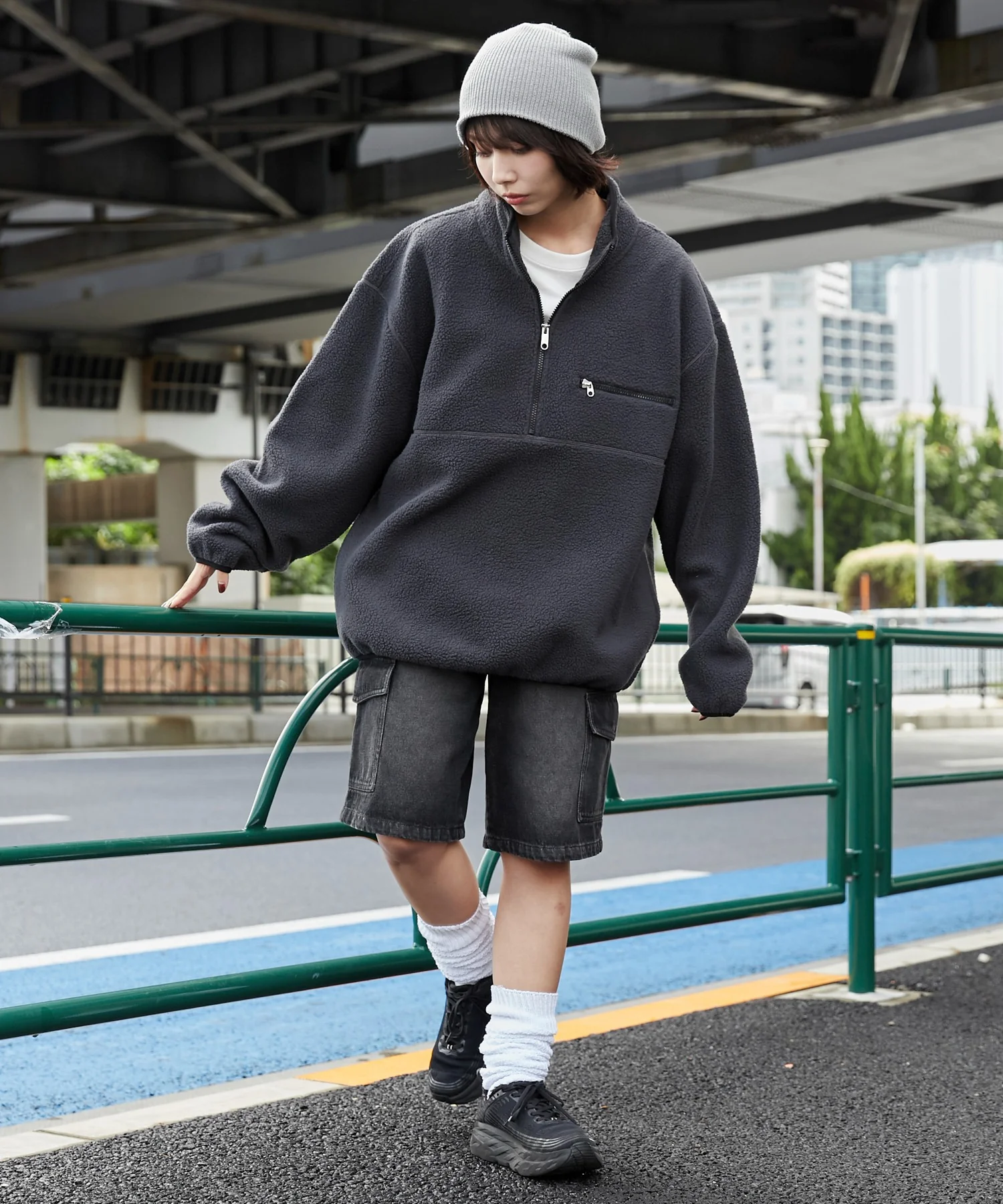 フリース ハーフZIPプルオーバー - Image 27