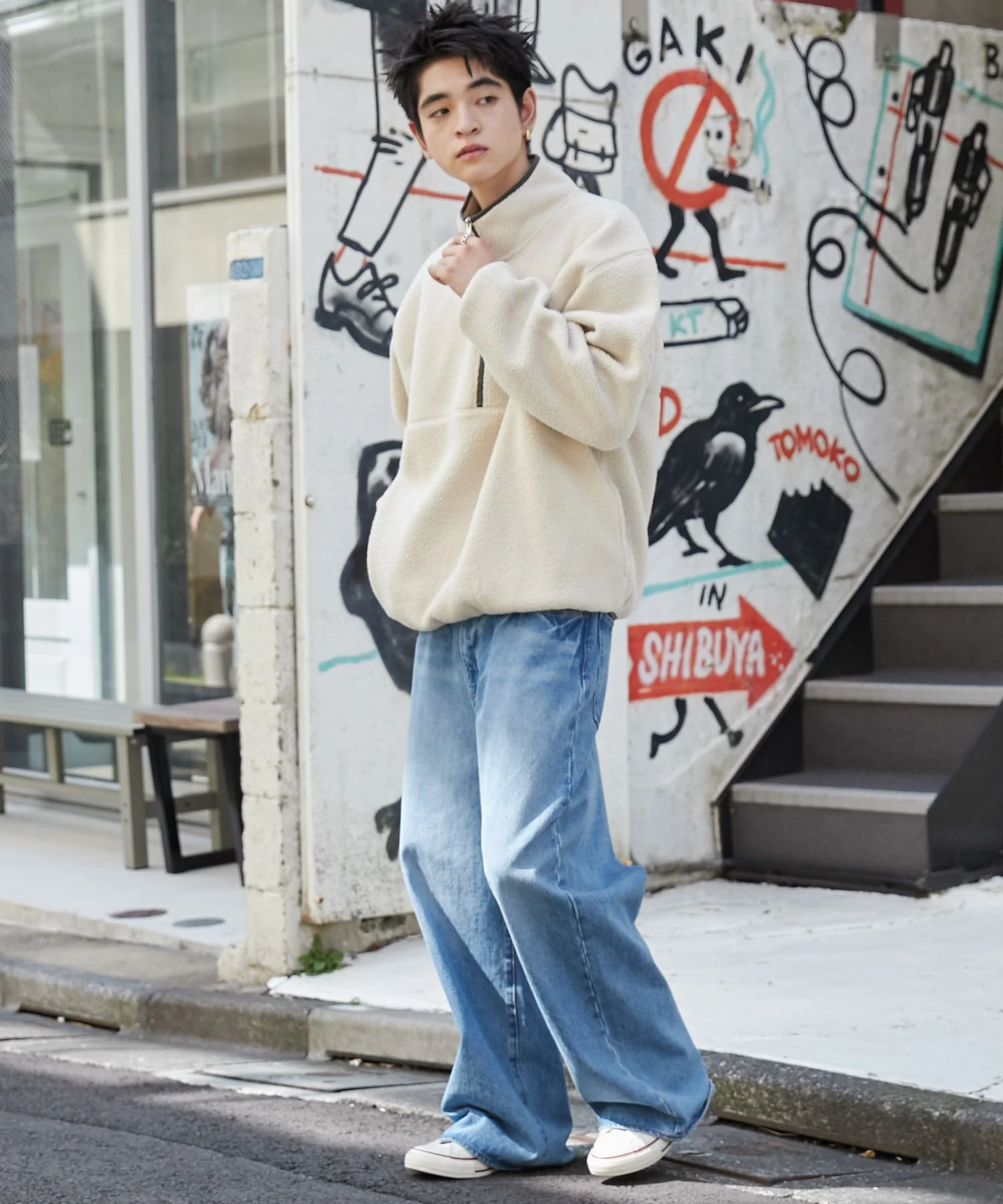 フリース ハーフZIPプルオーバー - Image 34