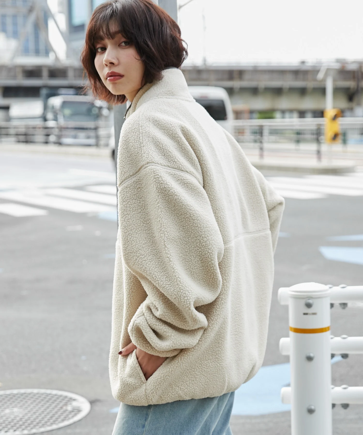 フリース ハーフZIPプルオーバー - Image 36