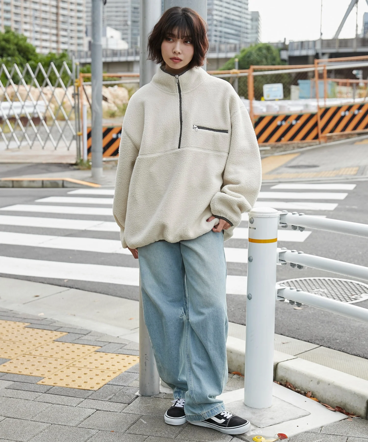 フリース ハーフZIPプルオーバー - Image 37