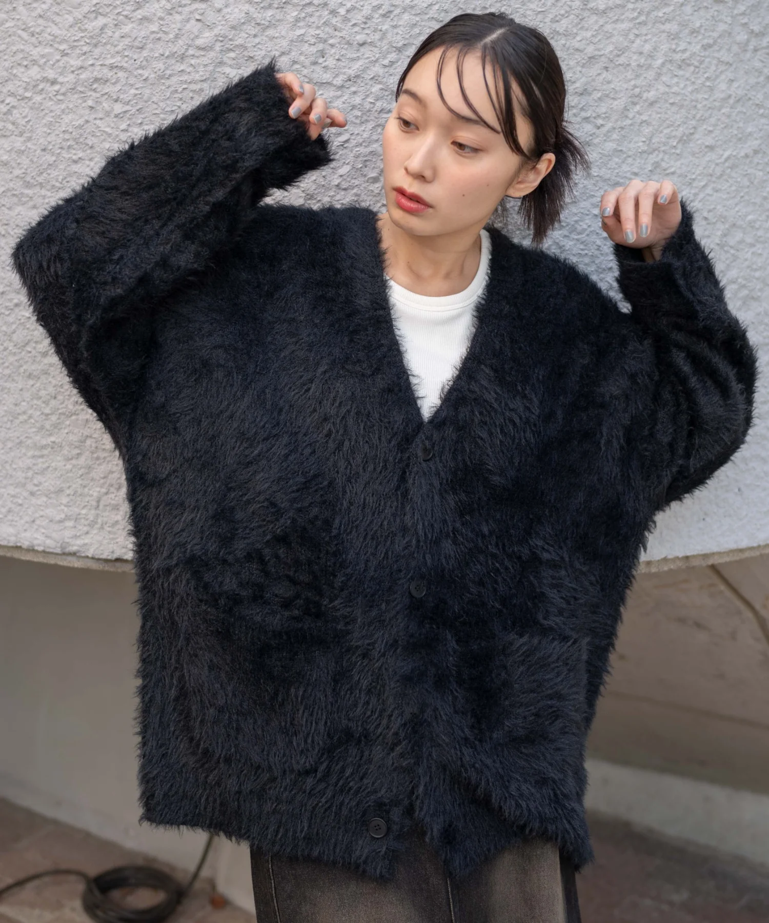 フェザーカーディガン - Image 4