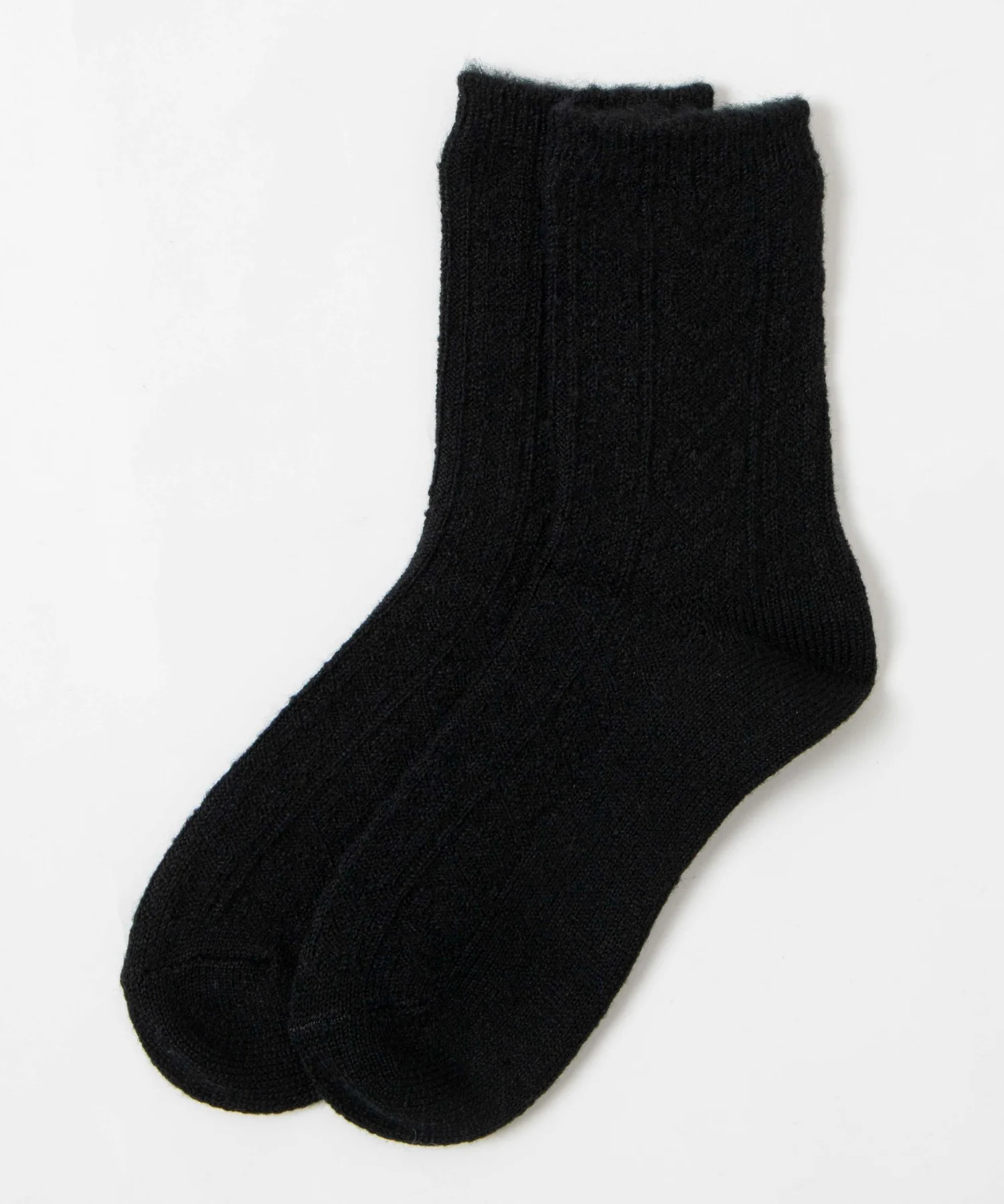 ぽかぽか裏起毛ハートケーブルソックス(23-25cm) - Image 6