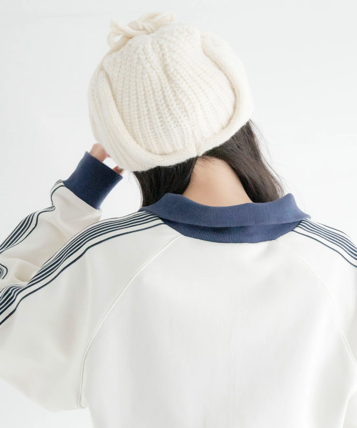 イヤーフラップリブニットキャップ - Image 10