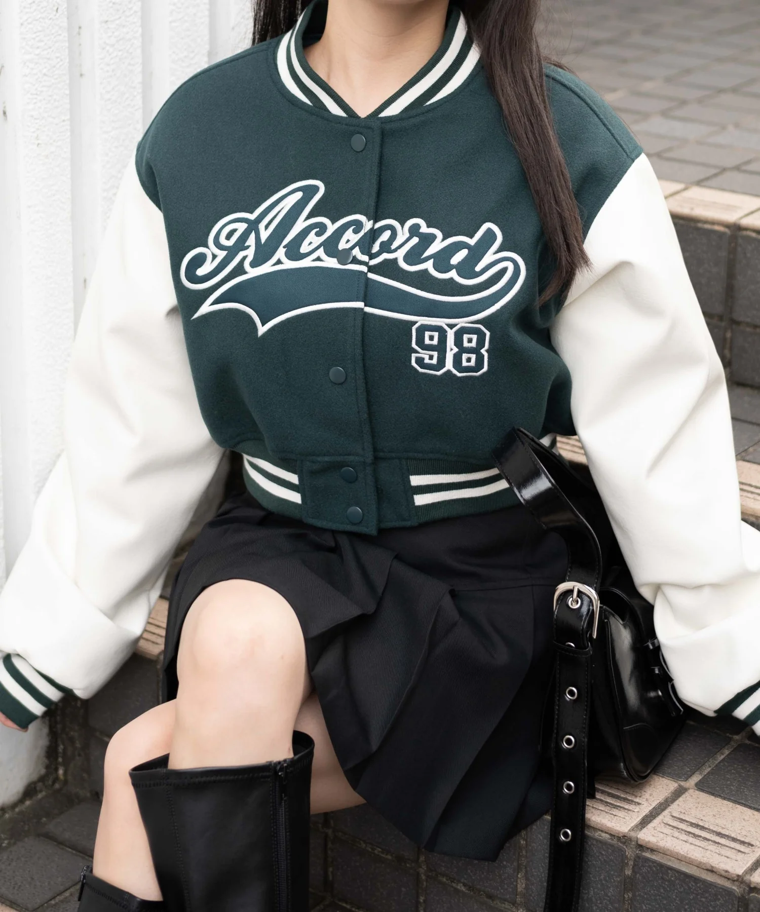 スタジアムロゴショートスタジャン - Image 13