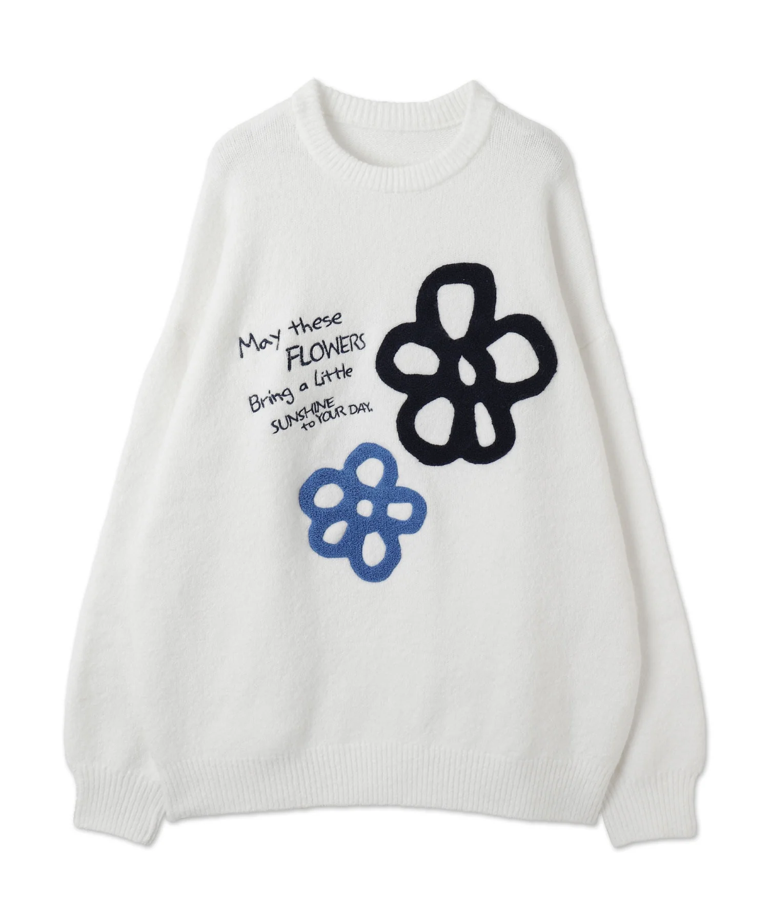 フラッフィーグラフィックBIGニットプルオーバー - Image 119