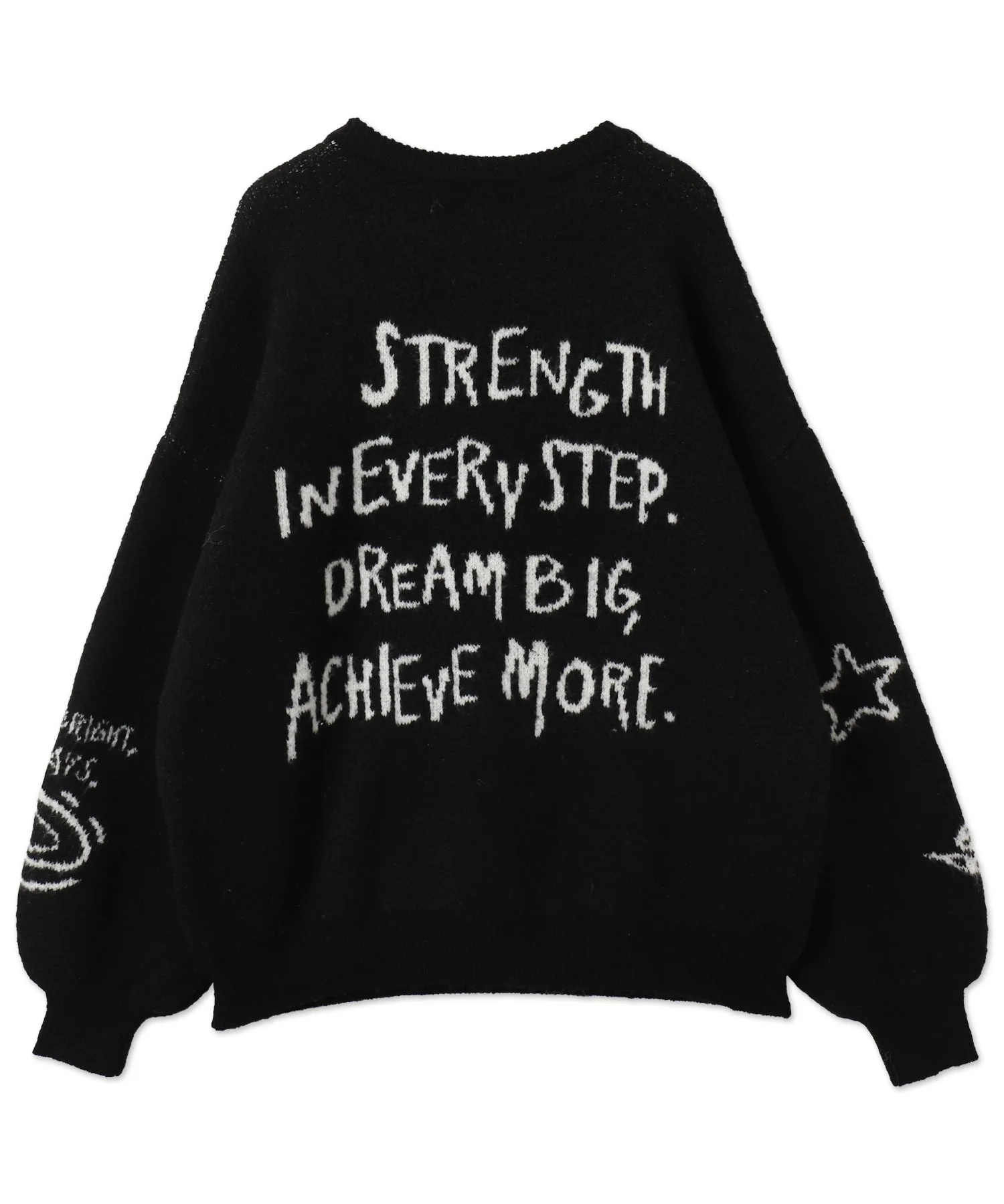 フラッフィーグラフィックBIGニットプルオーバー - Image 121
