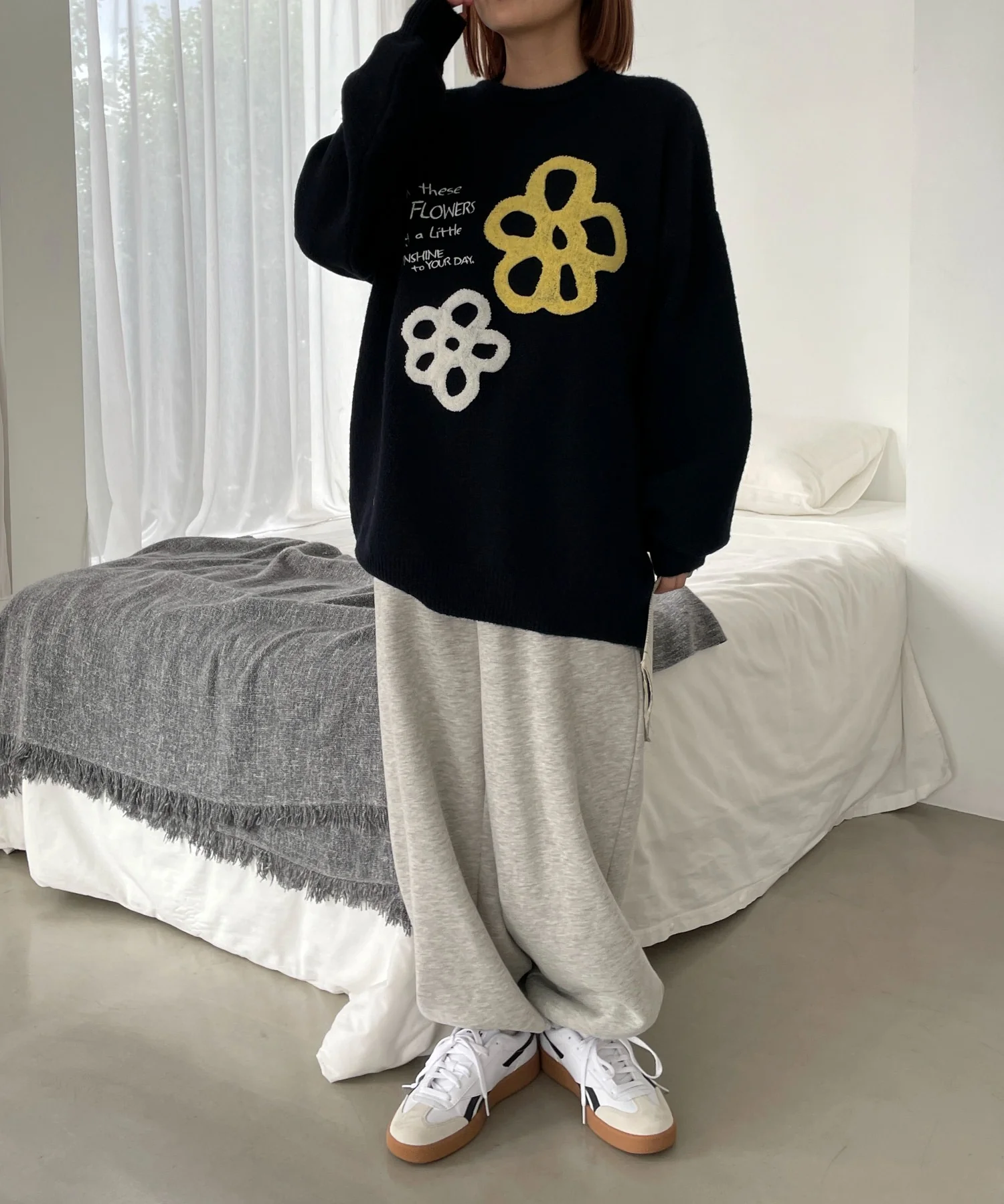 フラッフィーグラフィックBIGニットプルオーバー - Image 128