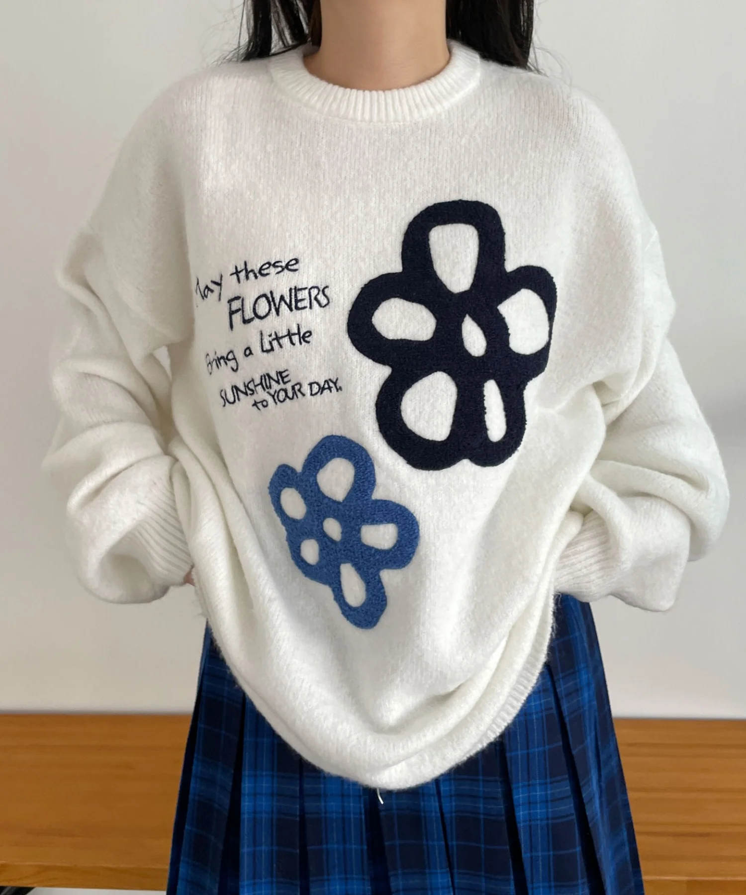 フラッフィーグラフィックBIGニットプルオーバー - Image 17