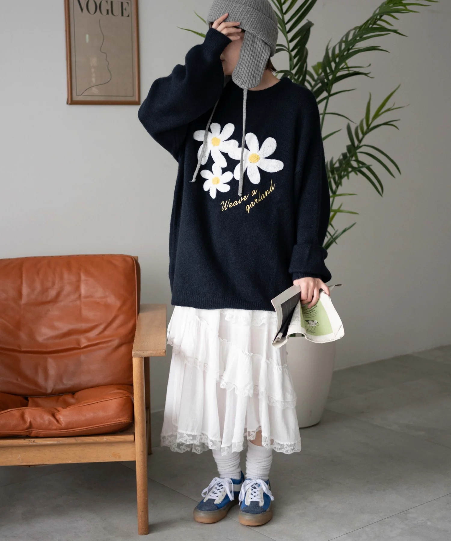 フラッフィーグラフィックBIGニットプルオーバー - Image 30