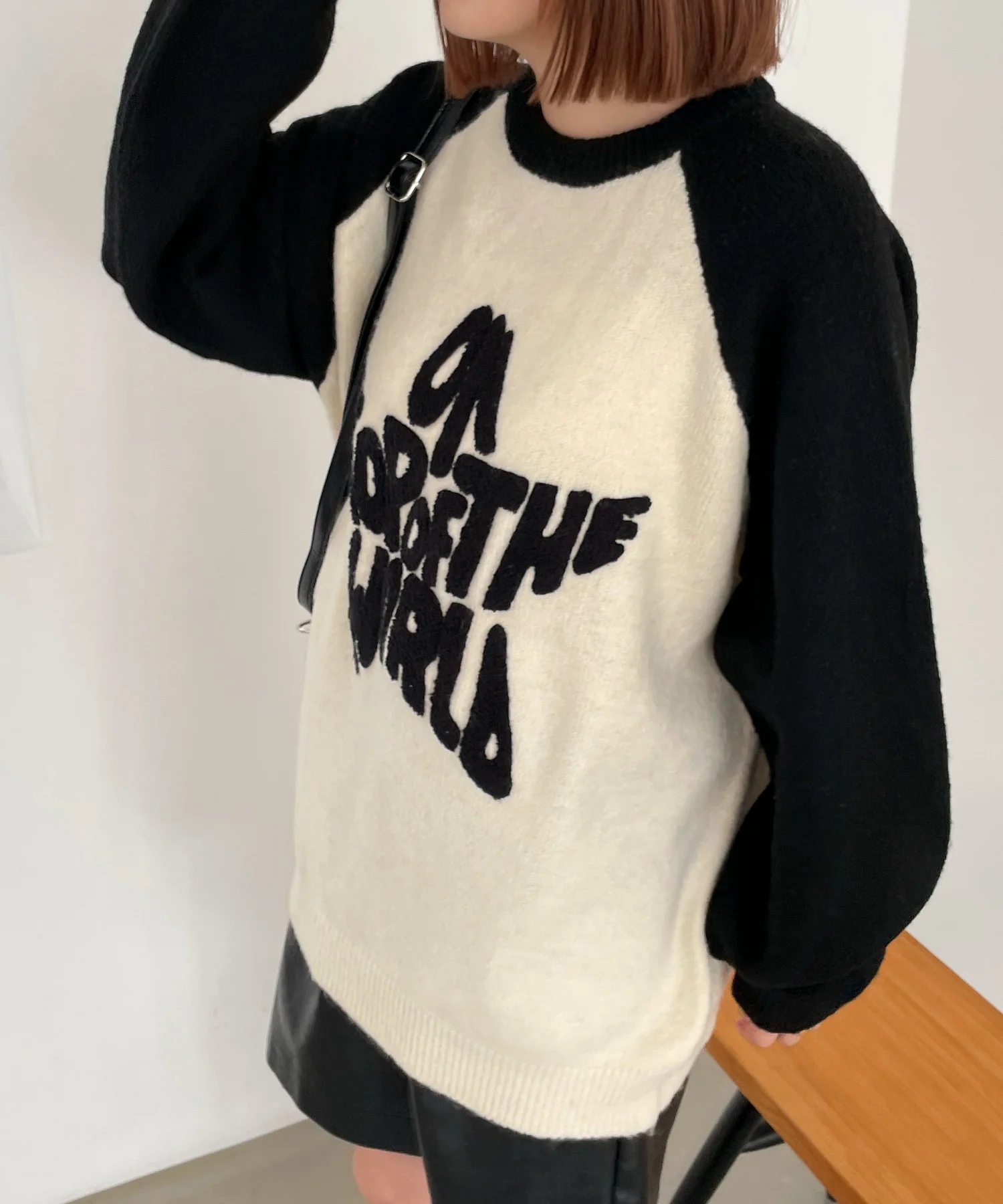 フラッフィーグラフィックBIGニットプルオーバー - Image 72