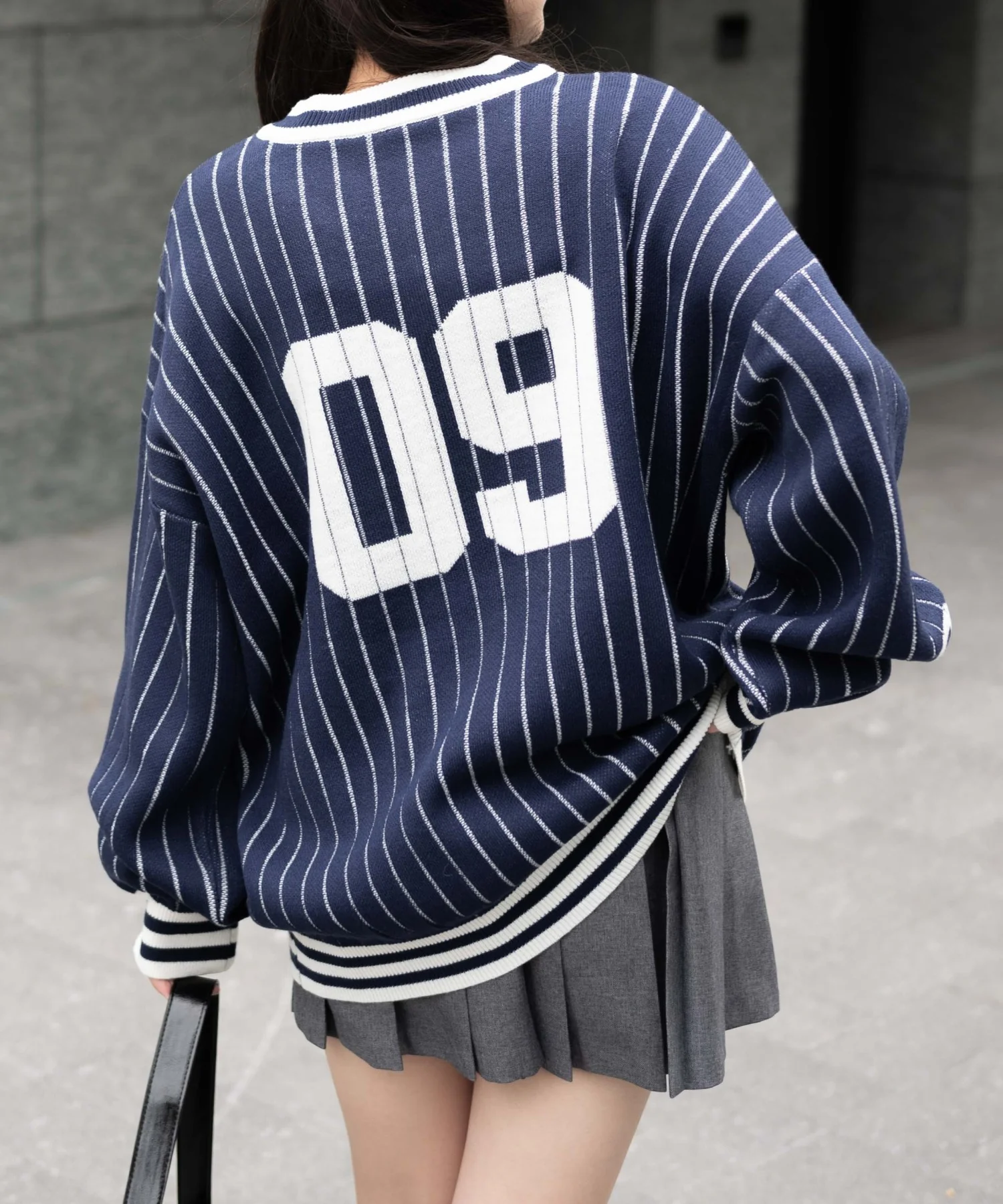 ベースボールグラフィックプルオーバーニット - Image 12