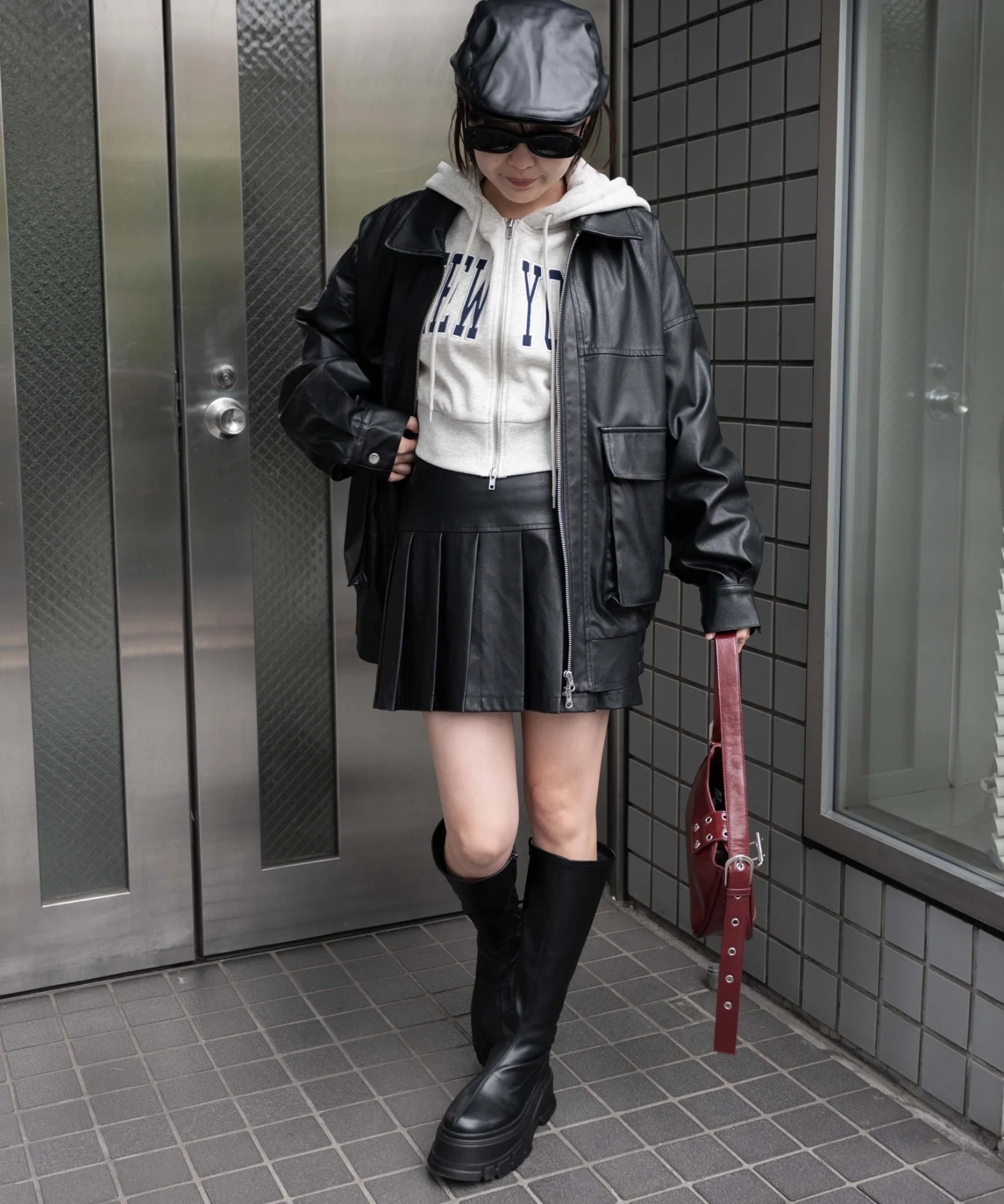 NEWYORK裏起毛ZIPパーカー - Image 11