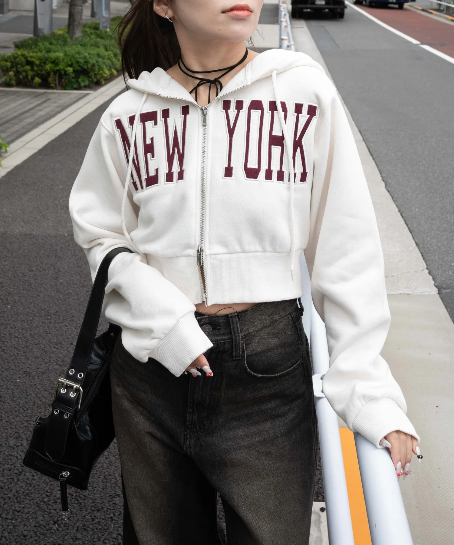 NEWYORK裏起毛ZIPパーカー - Image 12