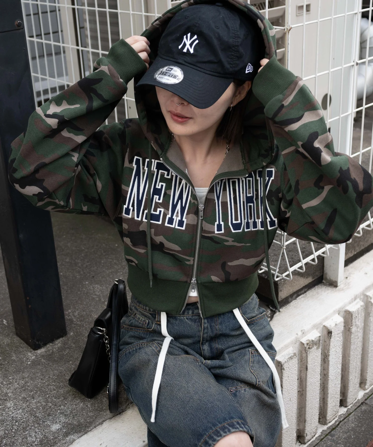 NEWYORK裏起毛ZIPパーカー - Image 15