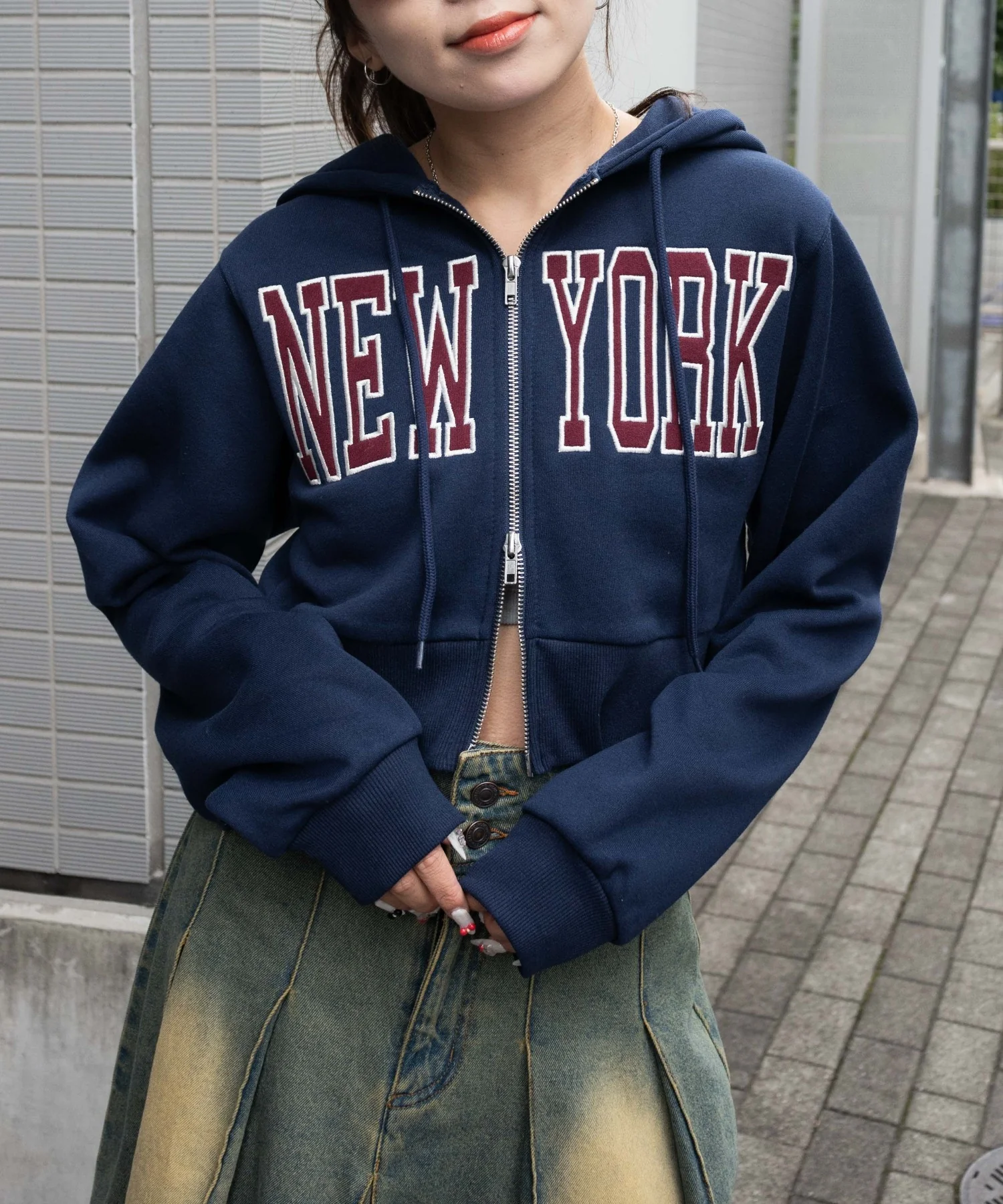 NEWYORK裏起毛ZIPパーカー - Image 20