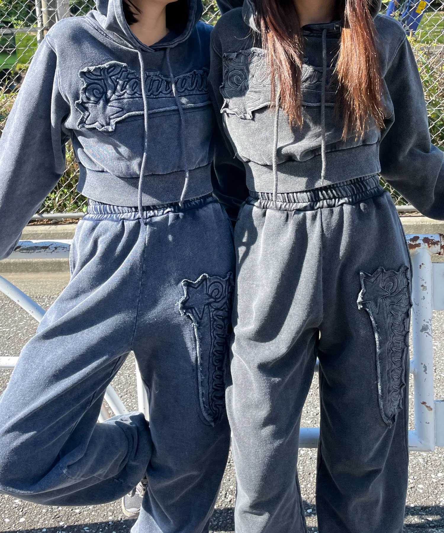 ロゴアシッドウォッシュパンツ - Image 6