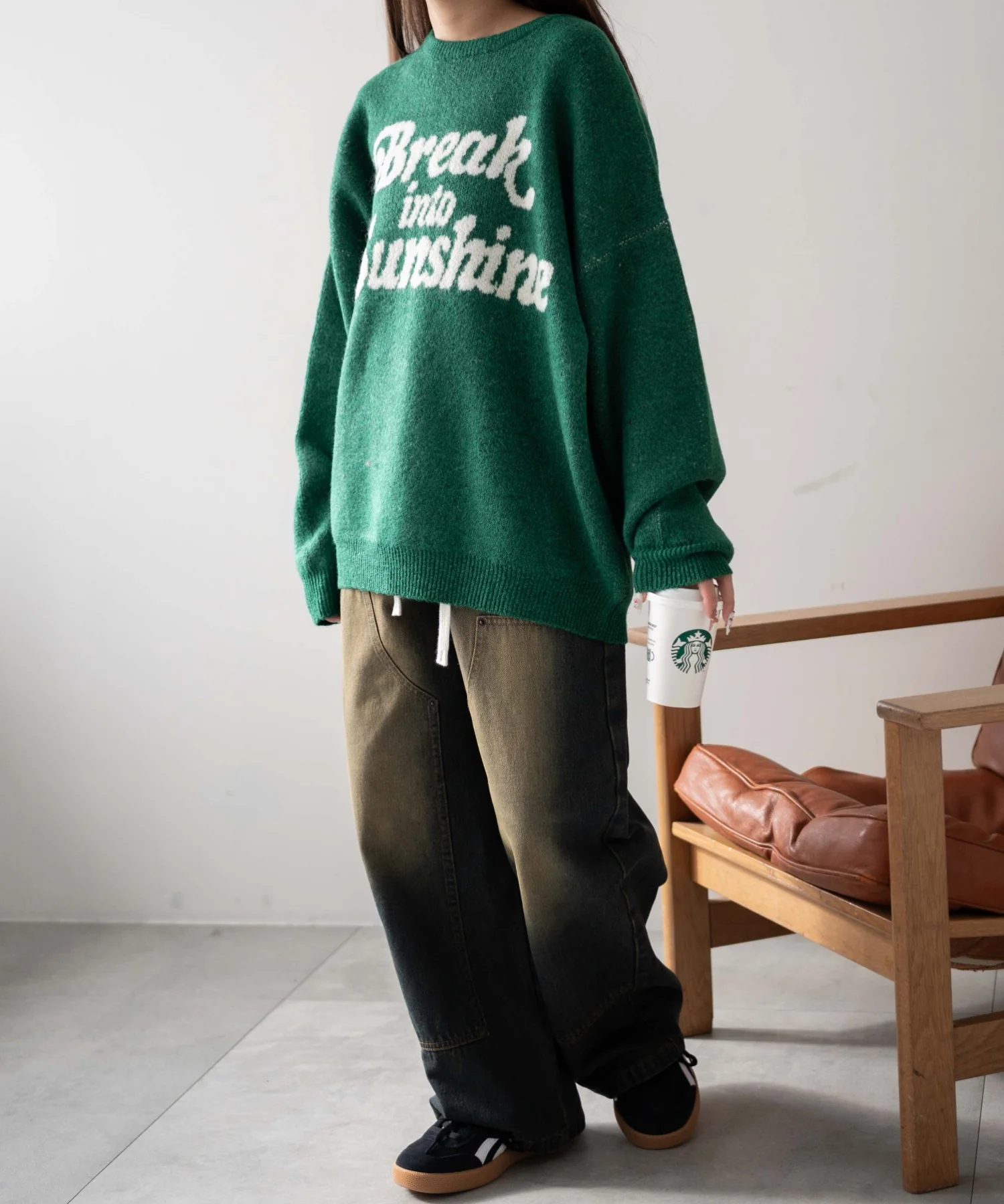 ロゴジャガードフラッフィーニット - Image 10