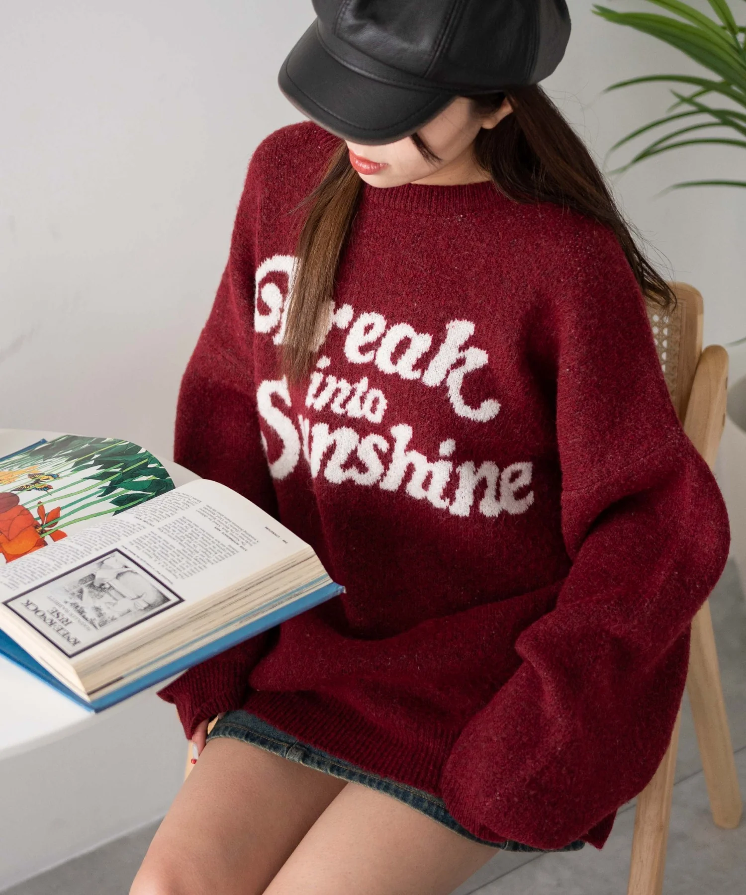 ロゴジャガードフラッフィーニット - Image 11
