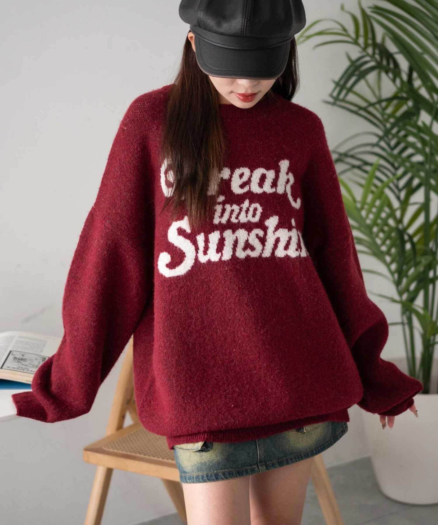 ロゴジャガードフラッフィーニット - Image 13