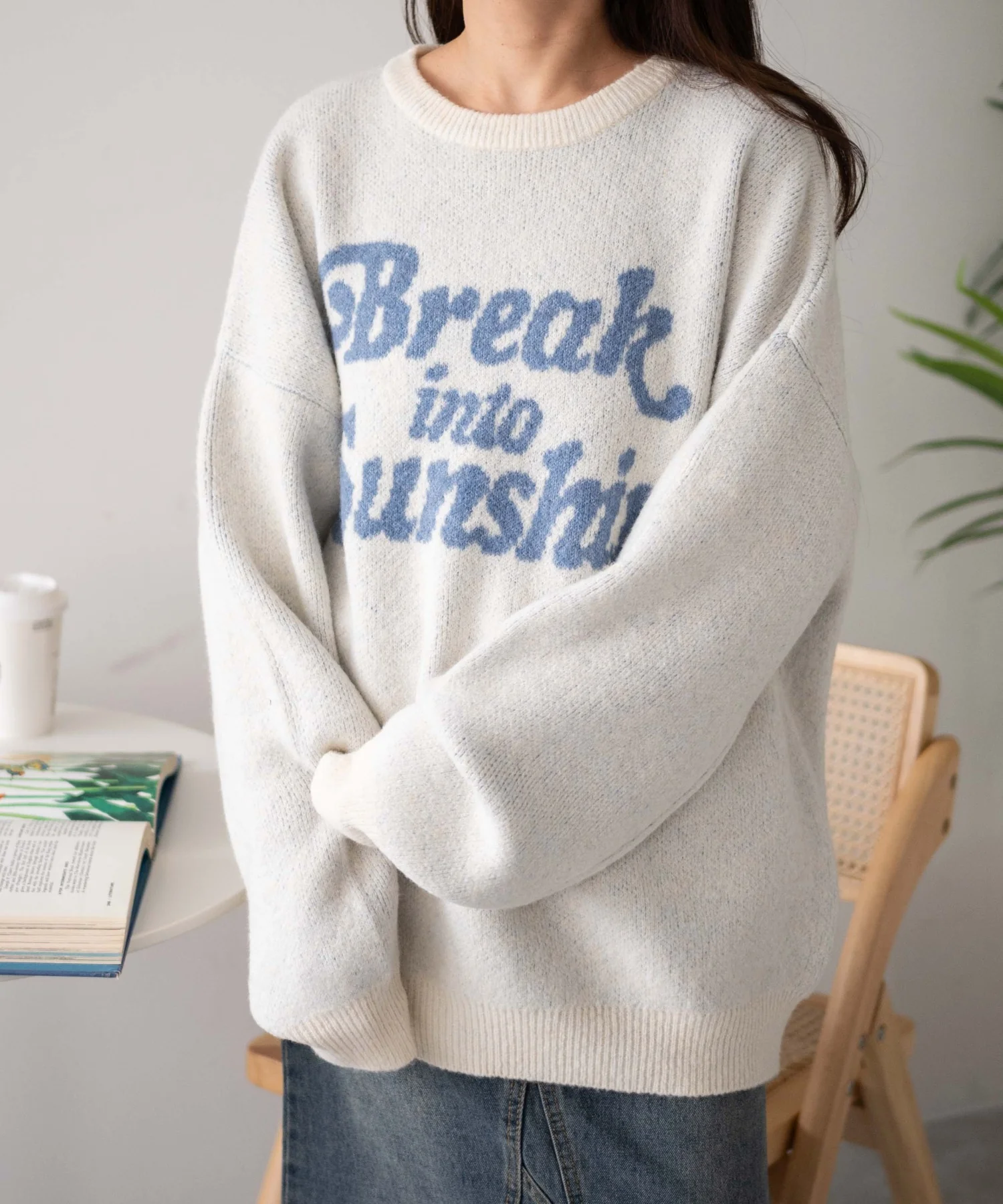 ロゴジャガードフラッフィーニット - Image 15
