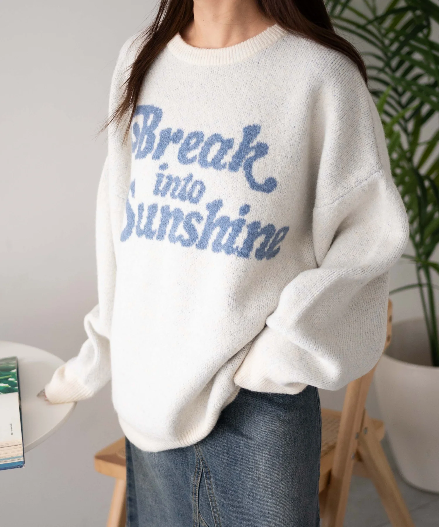 ロゴジャガードフラッフィーニット - Image 16