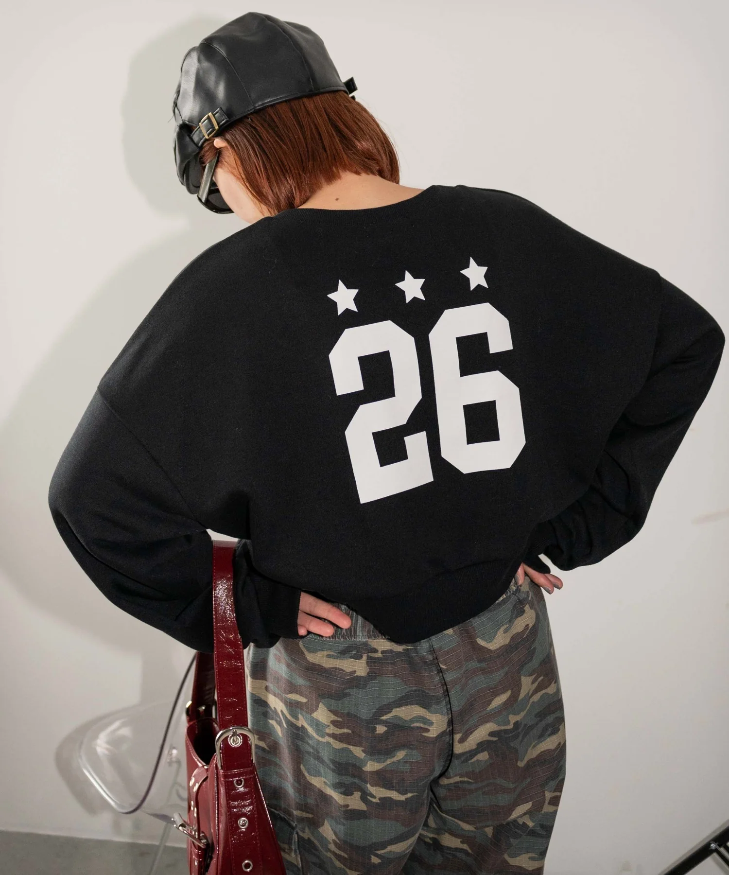 スターナンバリングショートスウェット - Image 15